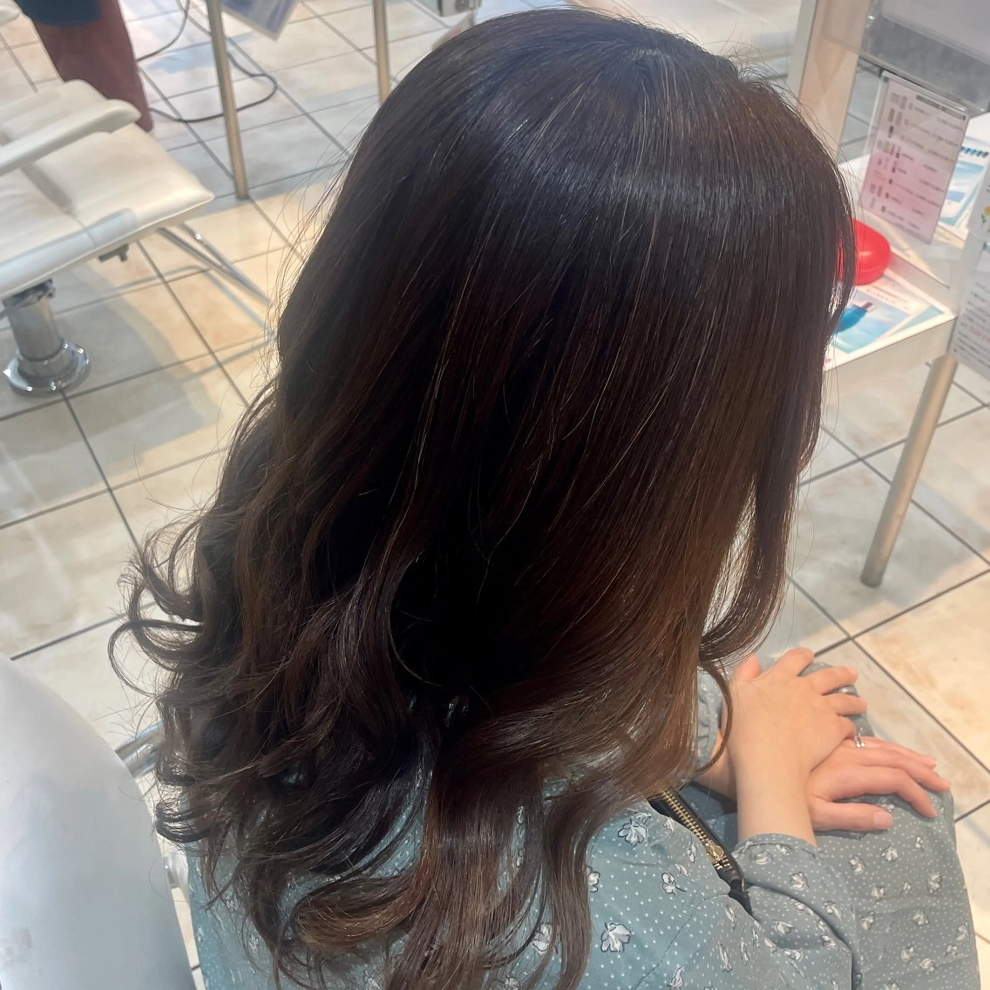 ロング カラー ヘアアレンジ ヘアセット ブリーチ/ヘアセット 【𝙍𝙞𝙣𝙤】のヘアスタイル