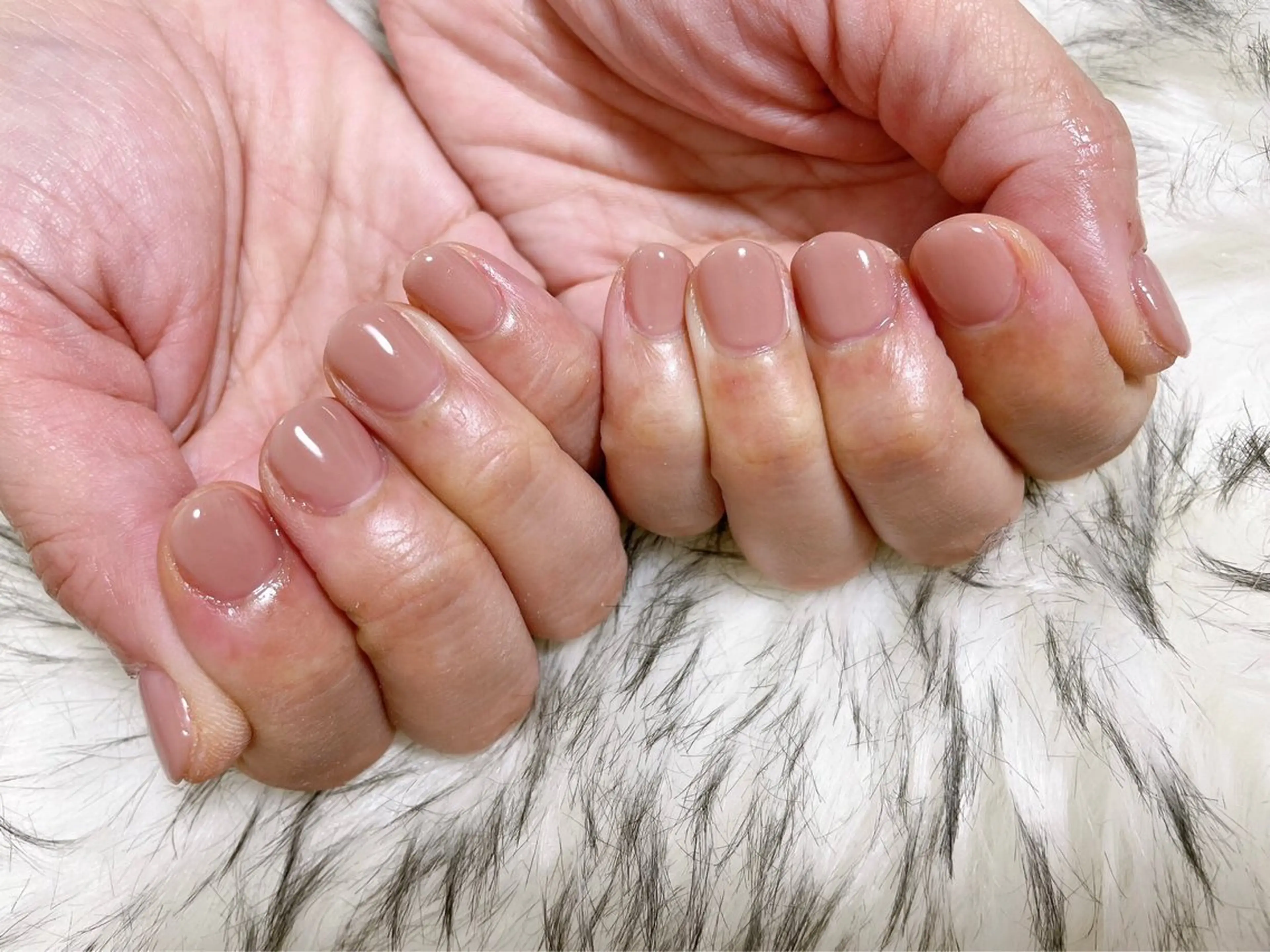 ネイル オーロラネイル フットネイル フレンチネイル ジェルネイル 韓国ネイル Mogu nail 二子玉川のネイルデザイン