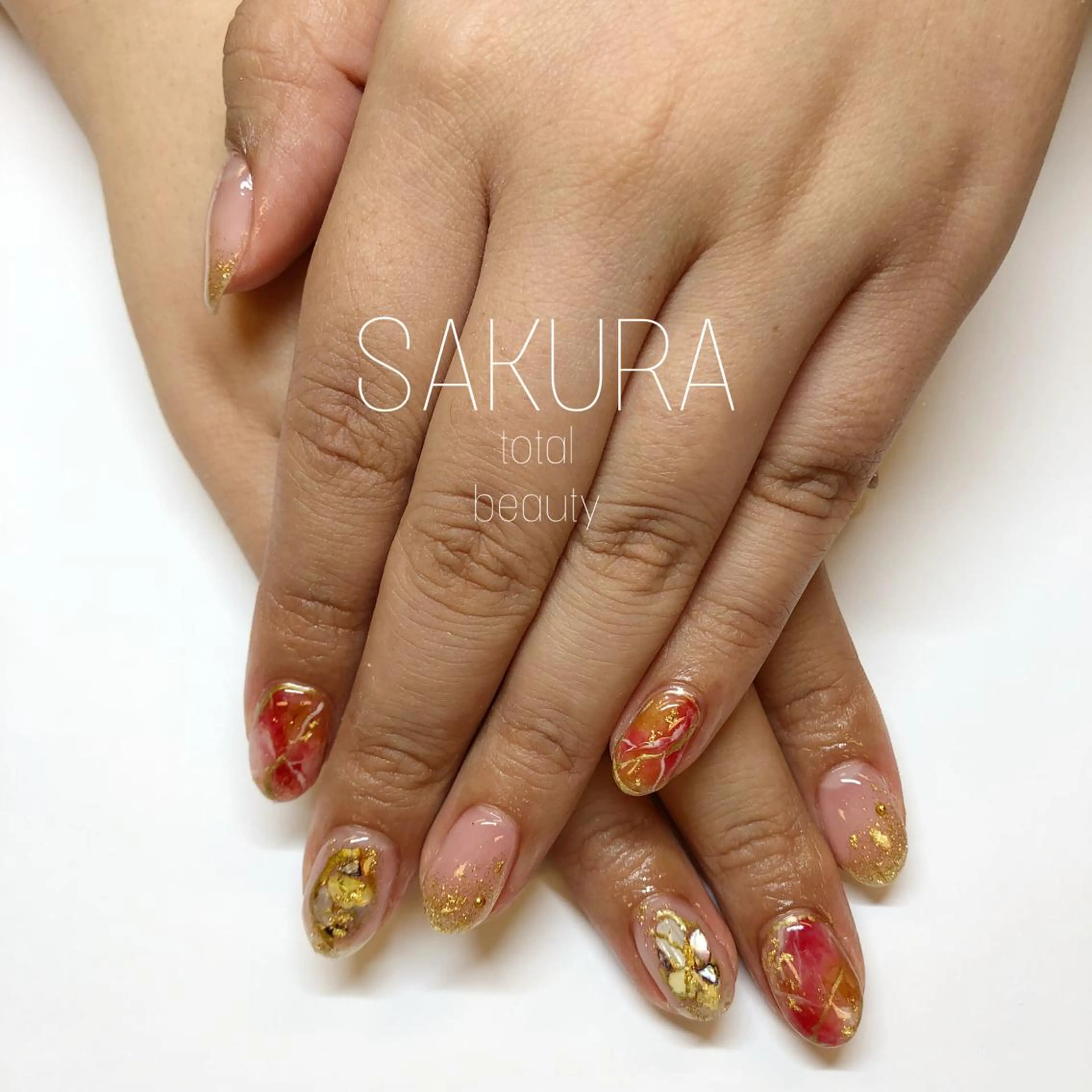 ネイル ハンドネイル フットネイル SAKURA 山野のネイルデザイン