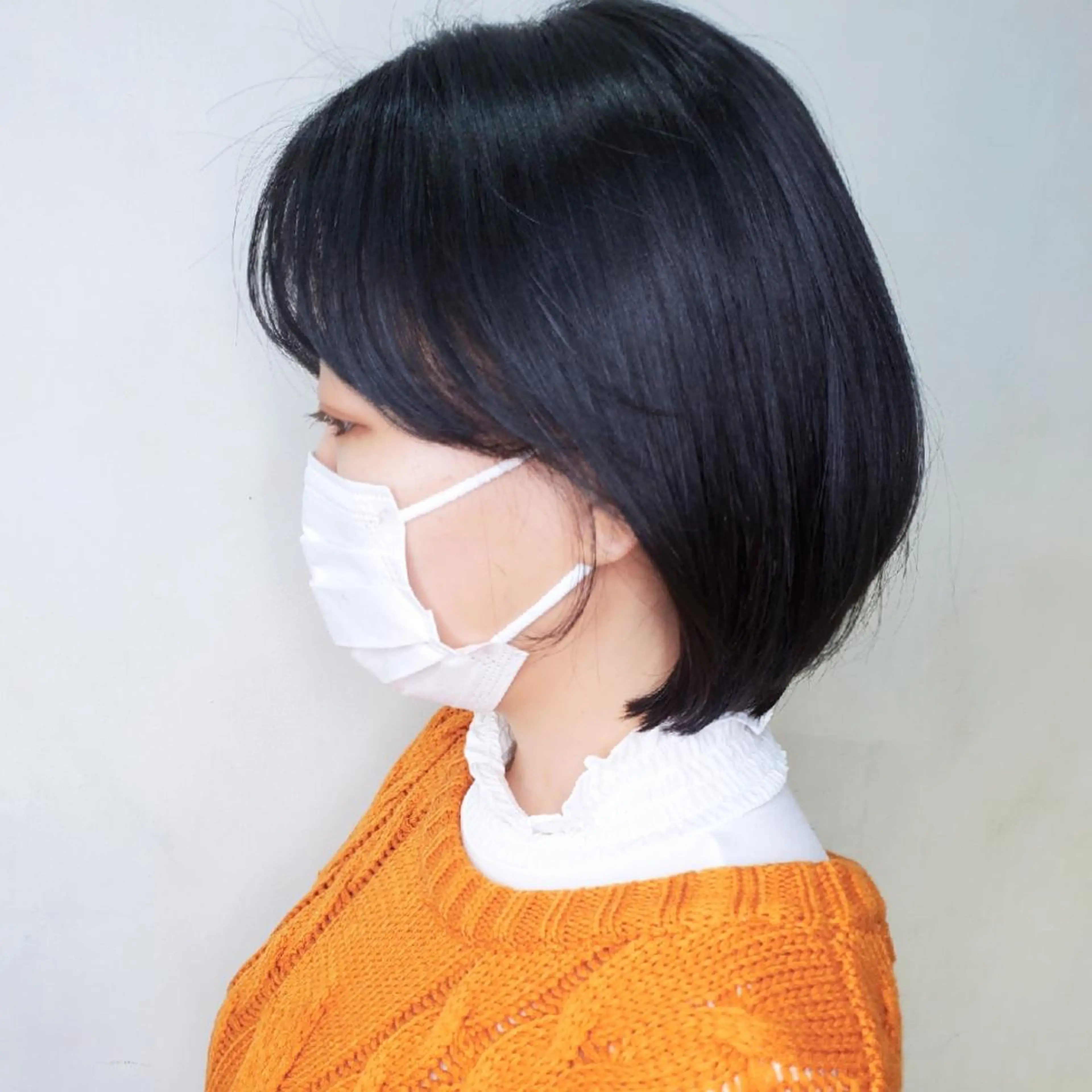 ショート カラー レイヤーカット 韓国レイヤー　 suzuのヘアスタイル