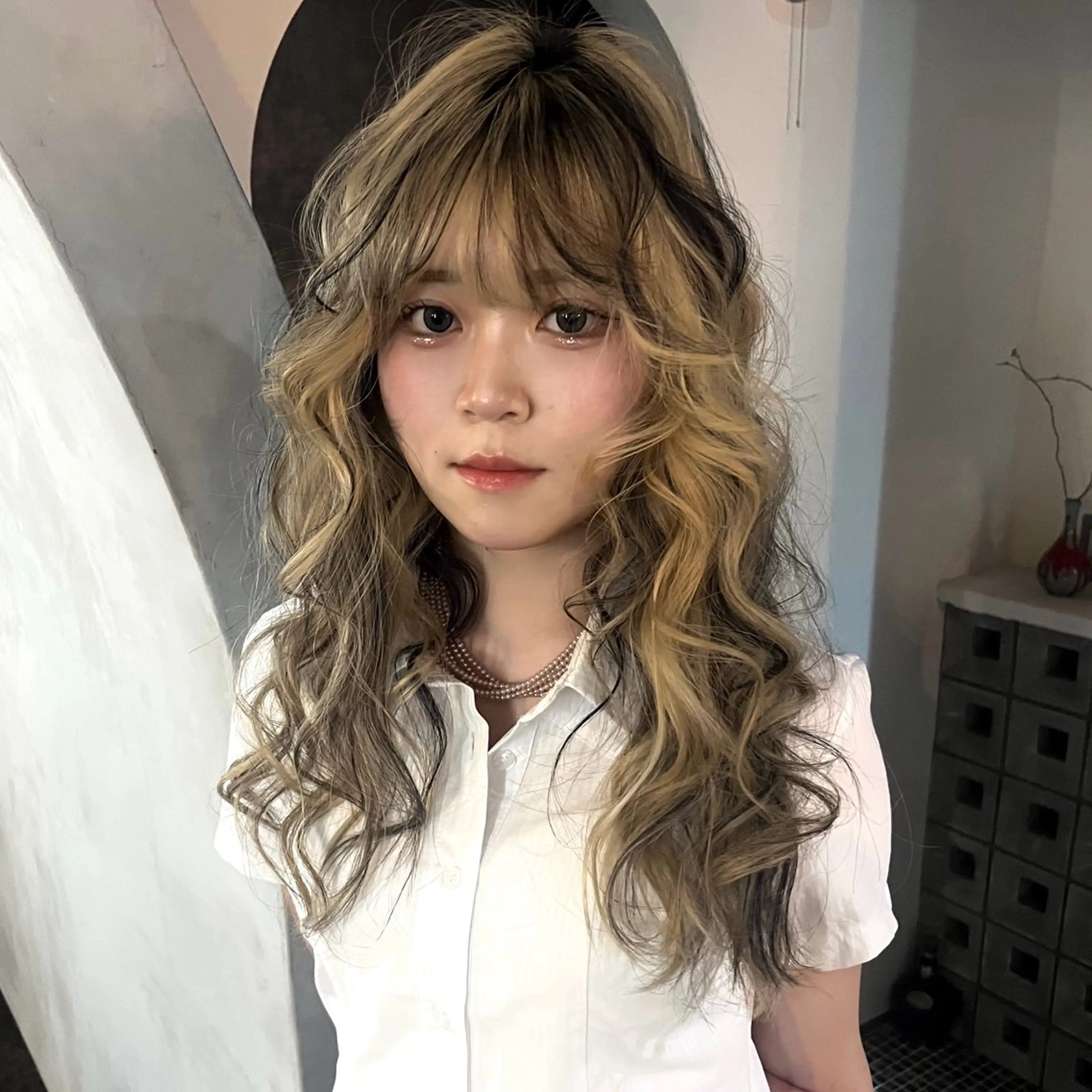 セミロング ORGN.所属・りね🪐グランジ /y2k/平成ギャルのヘアスタイル