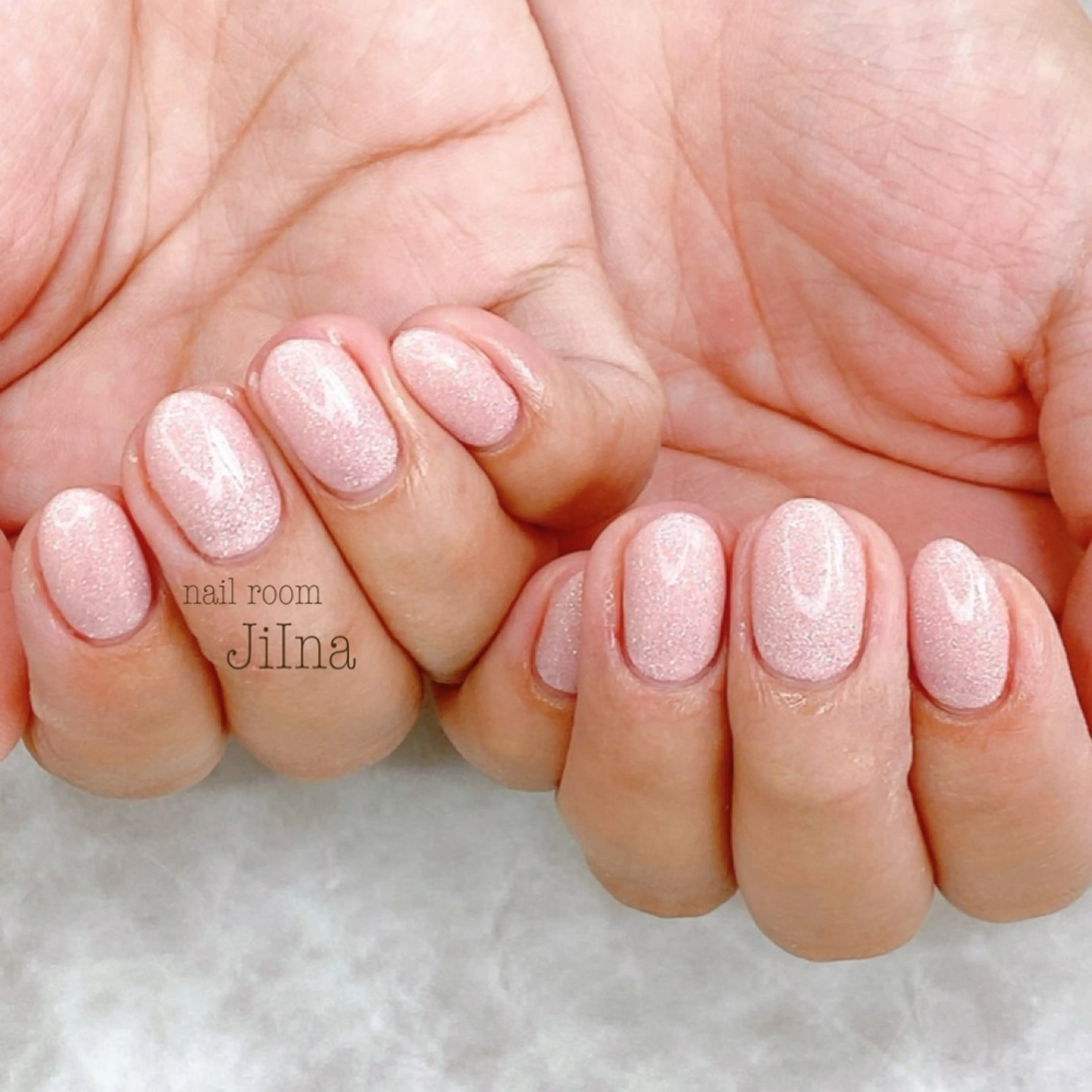 ネイル ワンカラーネイル nail room JiInaのネイルデザイン