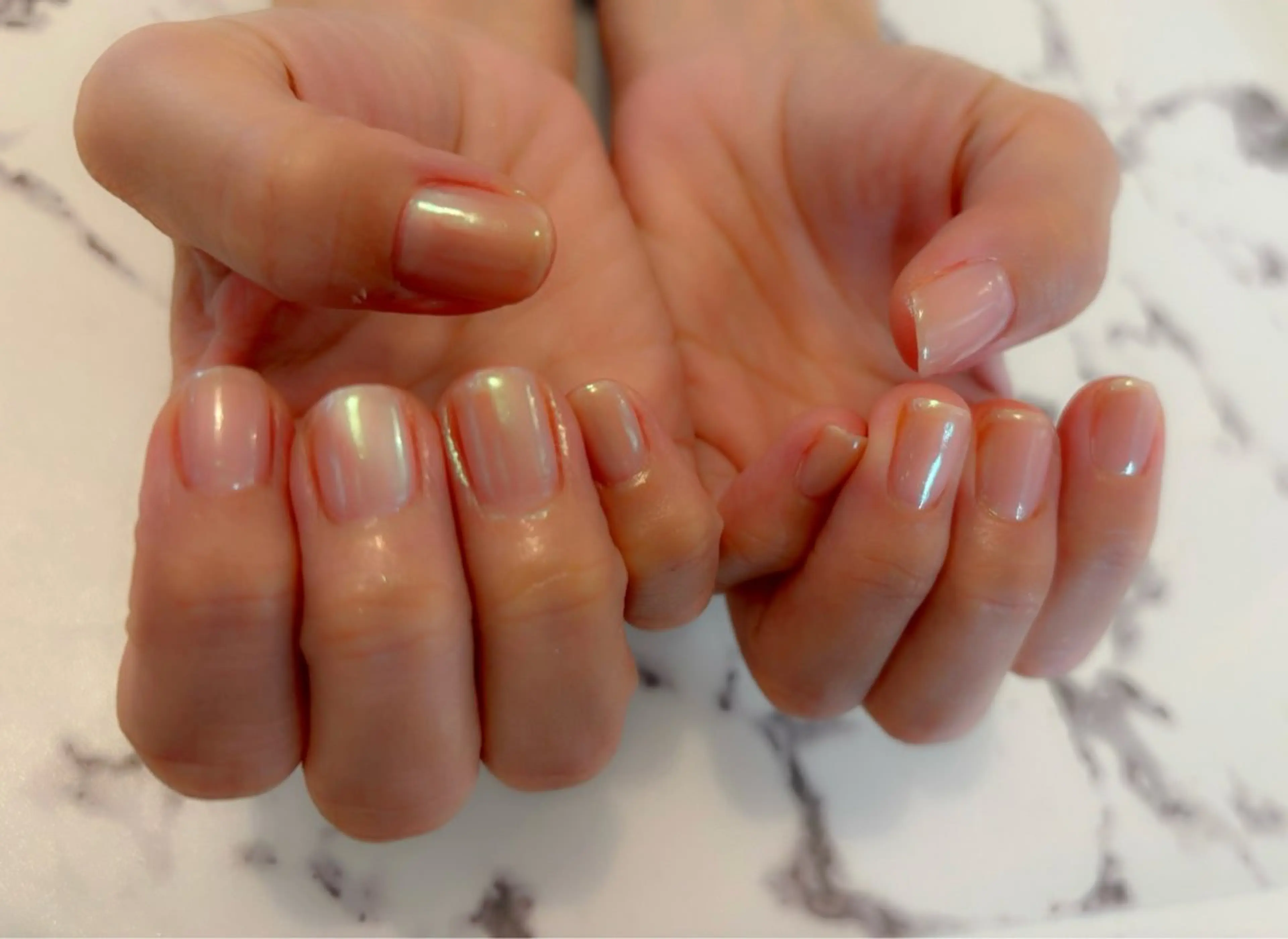 ネイル ミラーネイル komohana salon🌺のネイルデザイン
