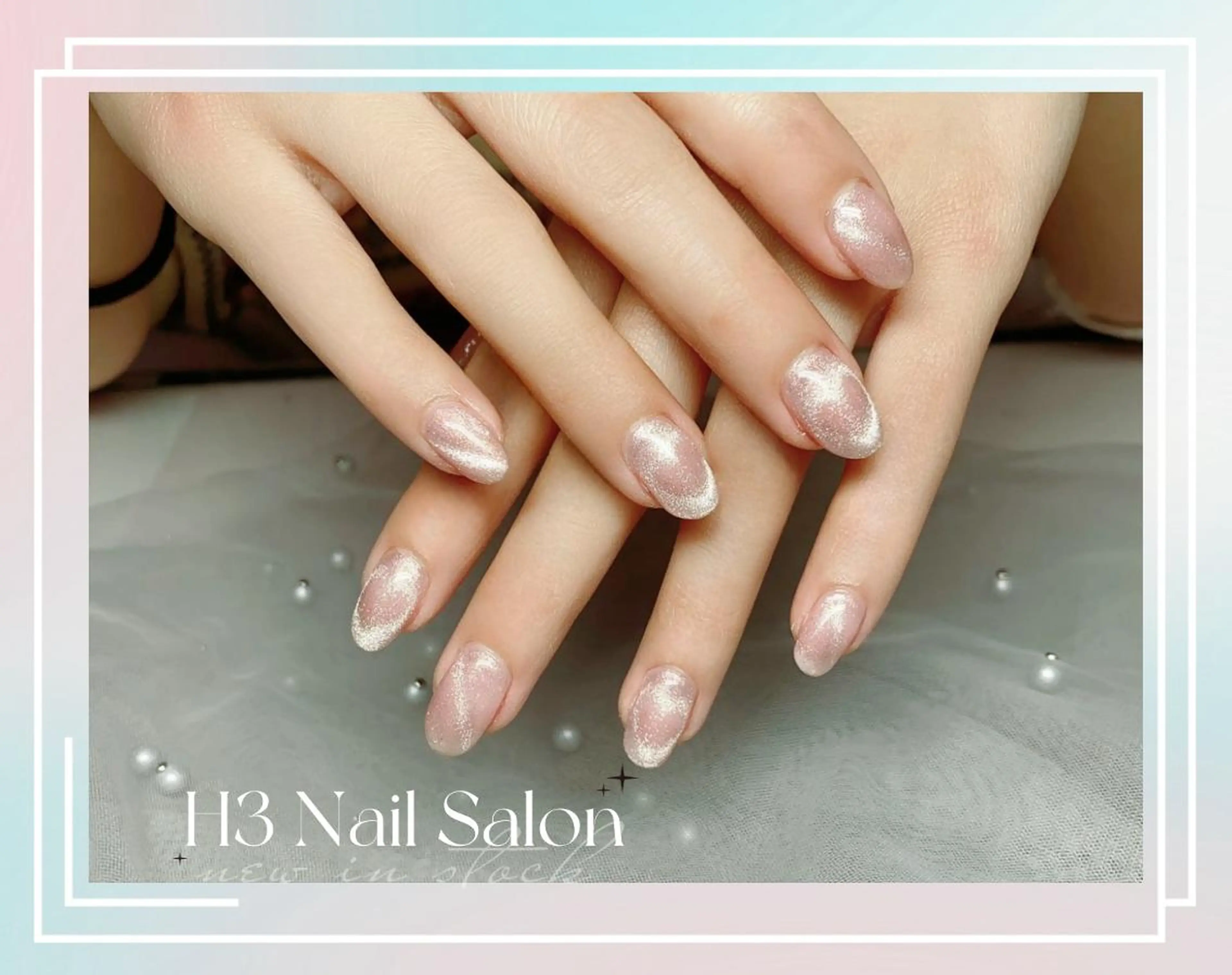ミディアム H3 ネイル サロンのネイルデザイン