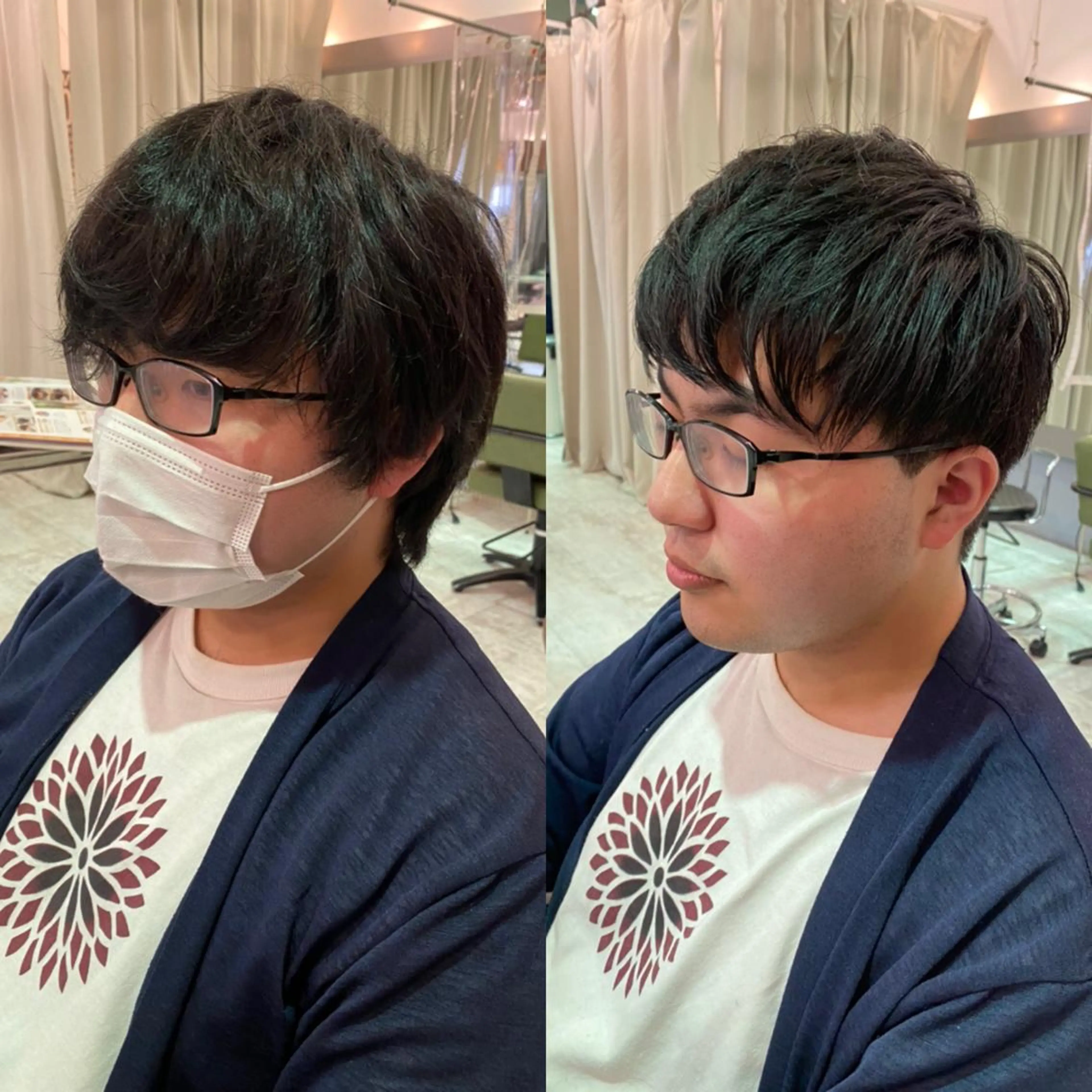 ショート メンズ マッシュ 刈り上げ カット 佐々木 雪菜のヘアスタイル