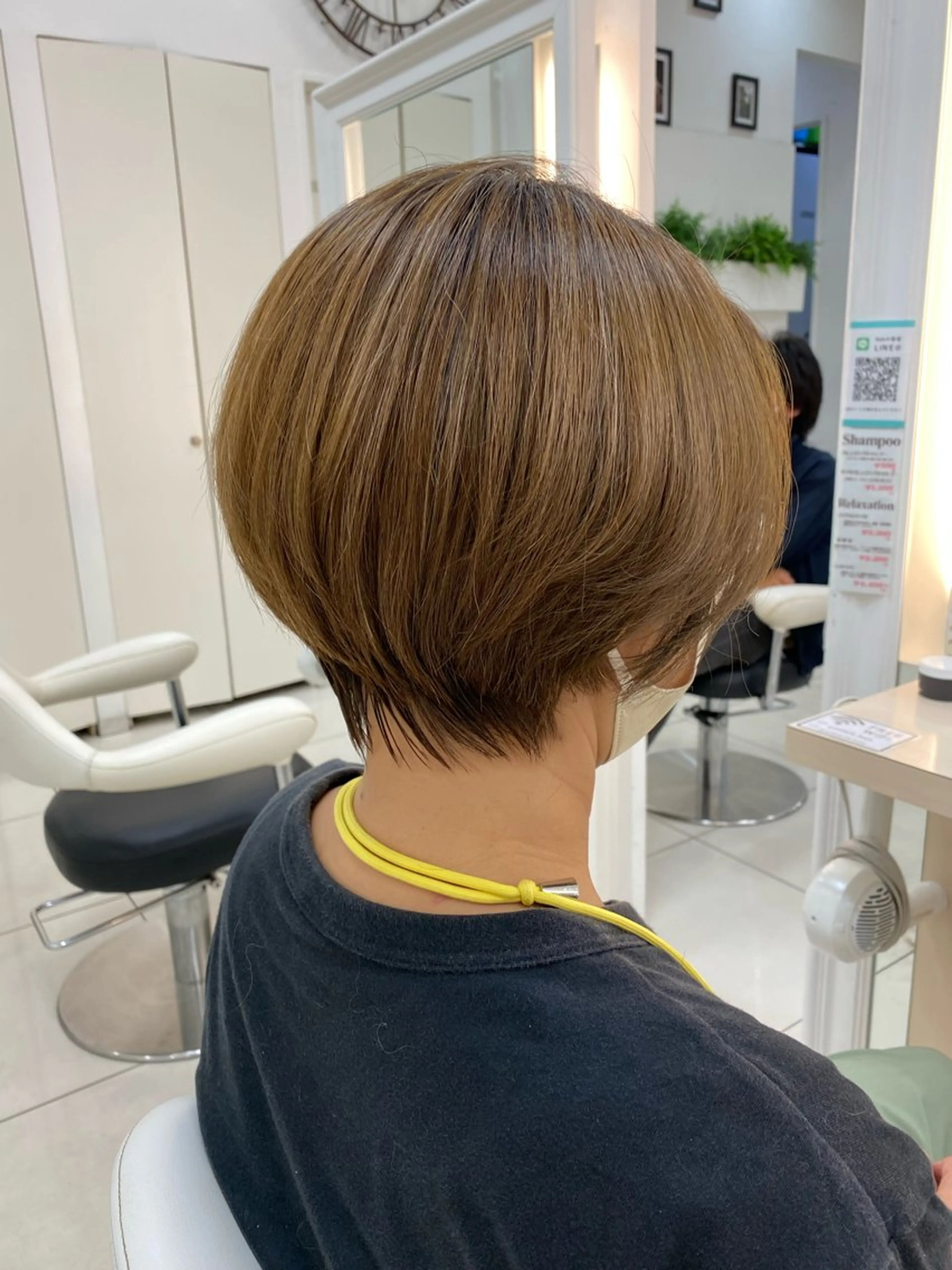ショート 丸みショート ショートヘア 伊佐 愛のヘアスタイル