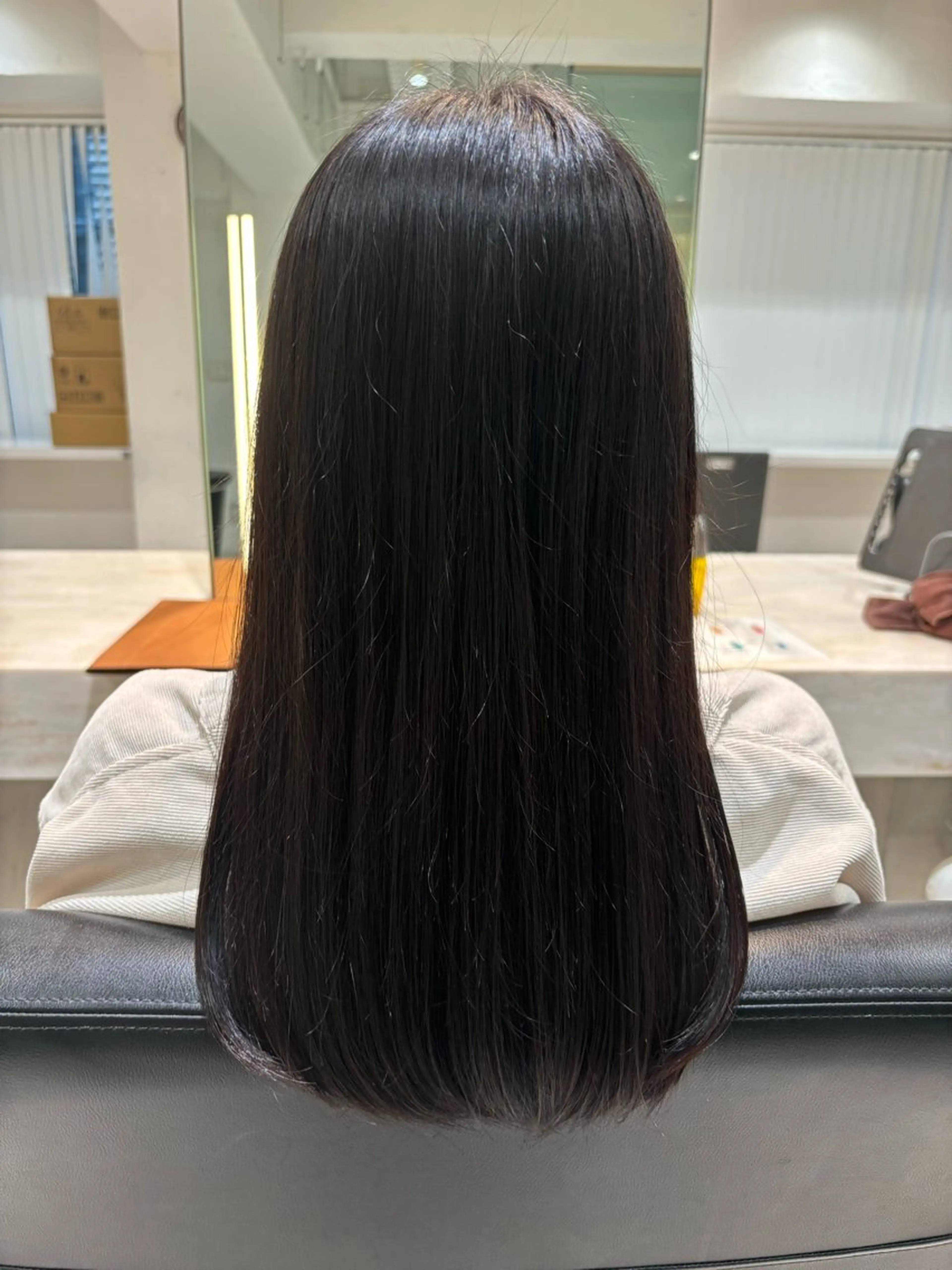 セミロング ヘアカラー トリートメント アレンジ/カット/ yuiのヘアスタイル