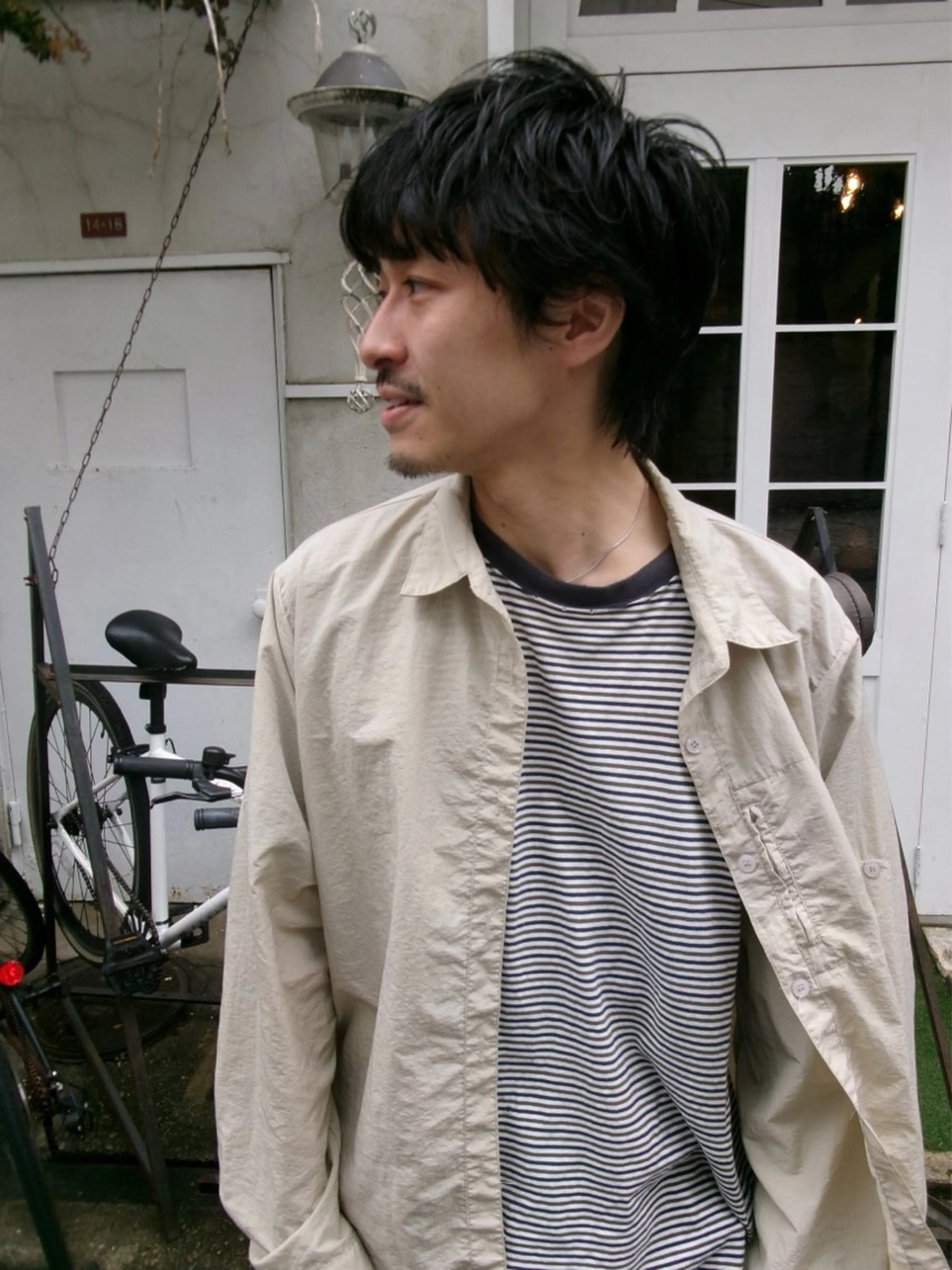 メンズ Rubik’s Shelter by TOKYO所属・レイヤー/ハイトーン /ボルドー☆タクト☆のヘアスタイル