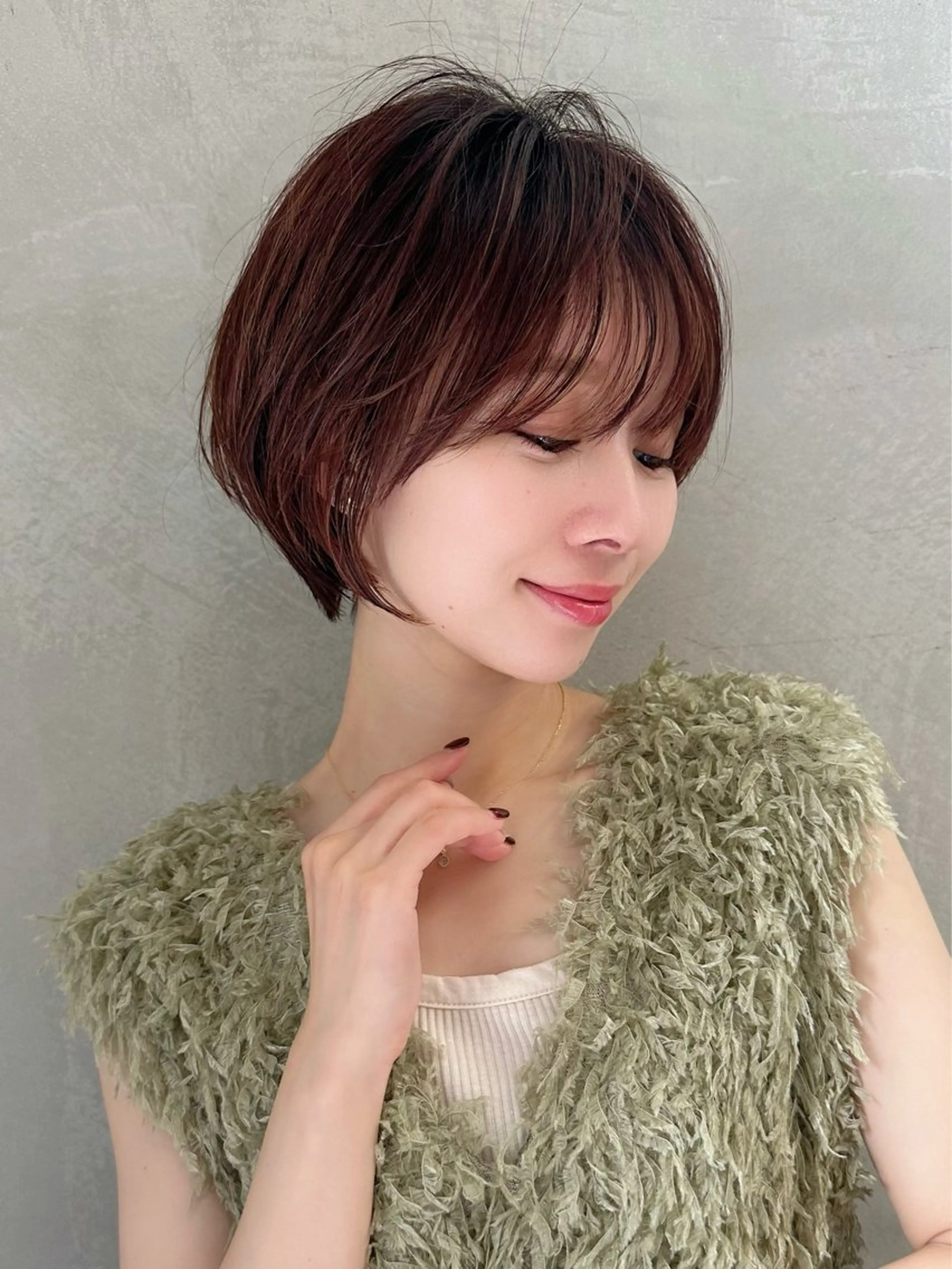 ショート カット ヘアカラー トリートメント ヘッドスパ 遠藤大雅 ショート /レイヤー/矯正🌈のヘアスタイル