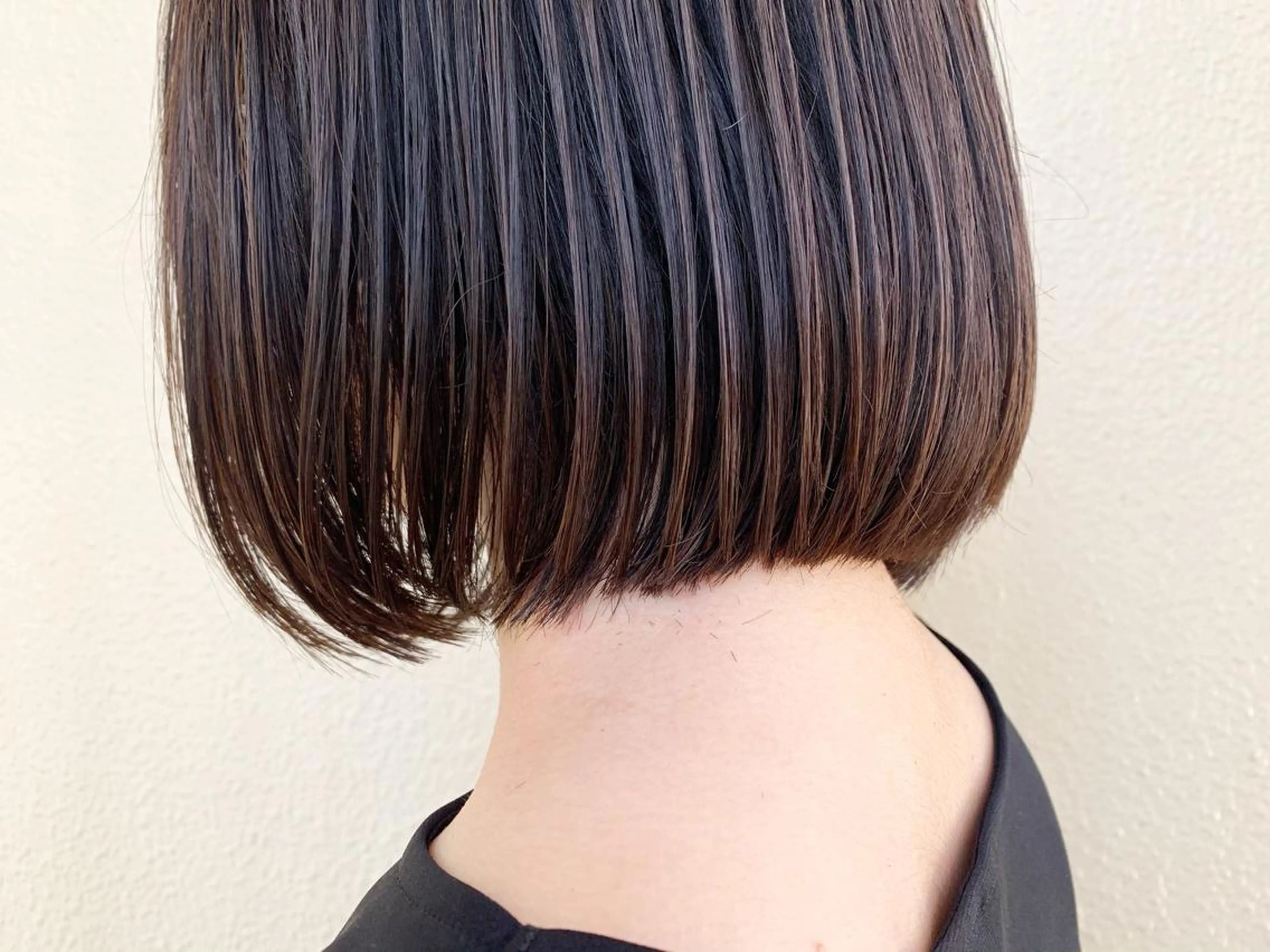 ショート 切りっぱなしボブ ボブ 河原 亮のヘアスタイル