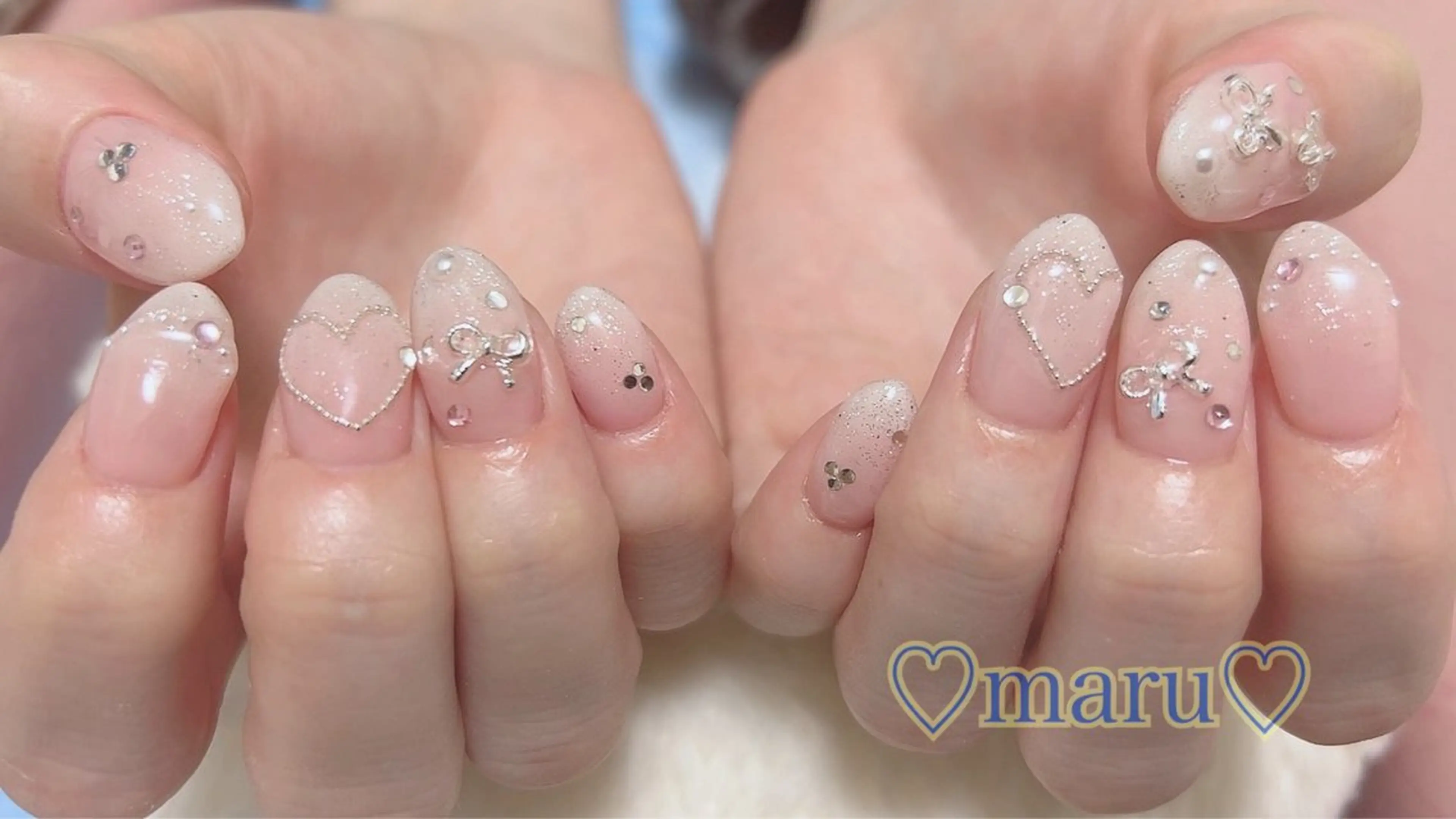 ネイル ハンドネイル フットネイル まるみ ♡のネイルデザイン