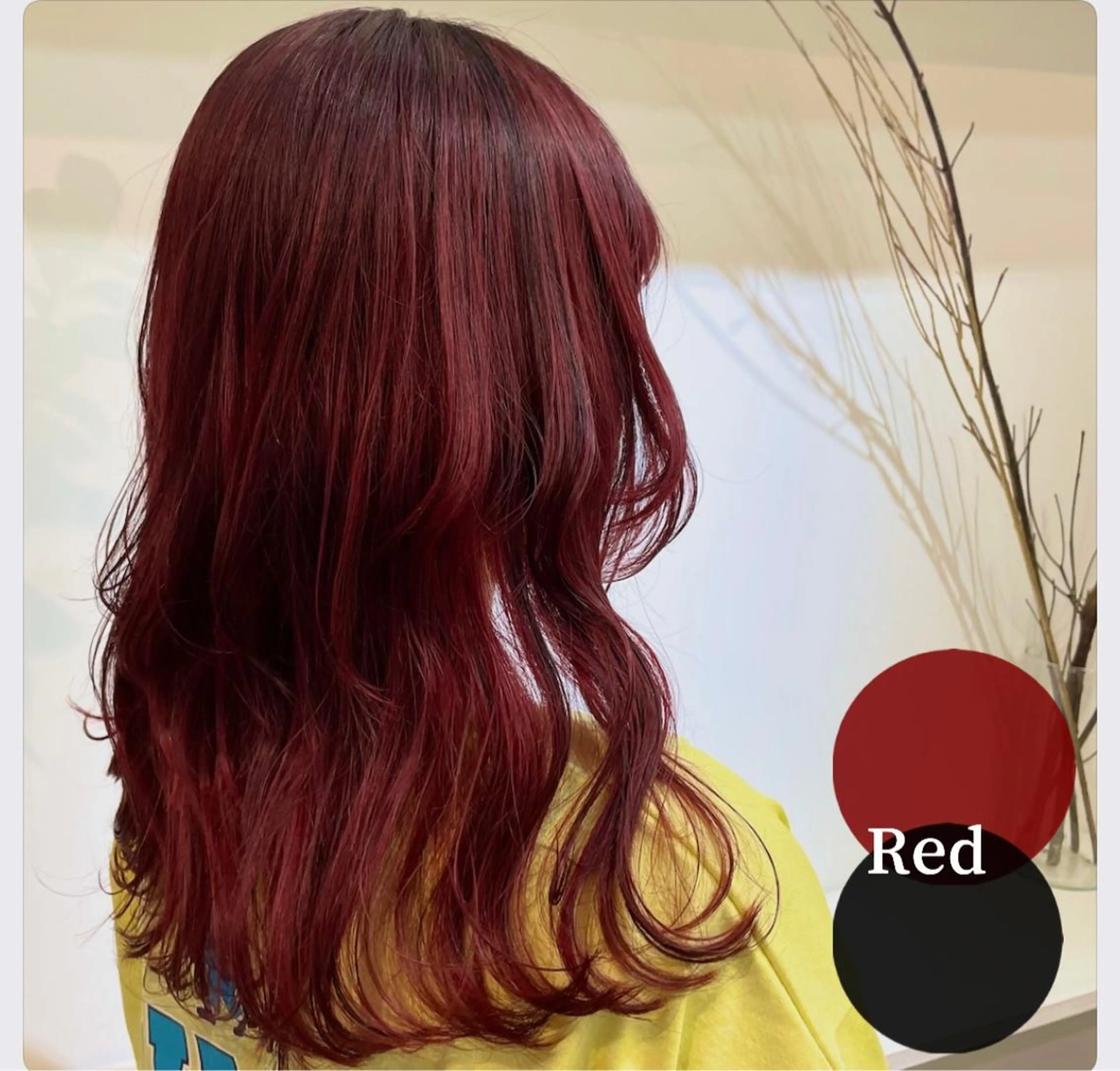 セミロング カラー eyelash イシワタリ🦢のマツエク・マツパデザイン