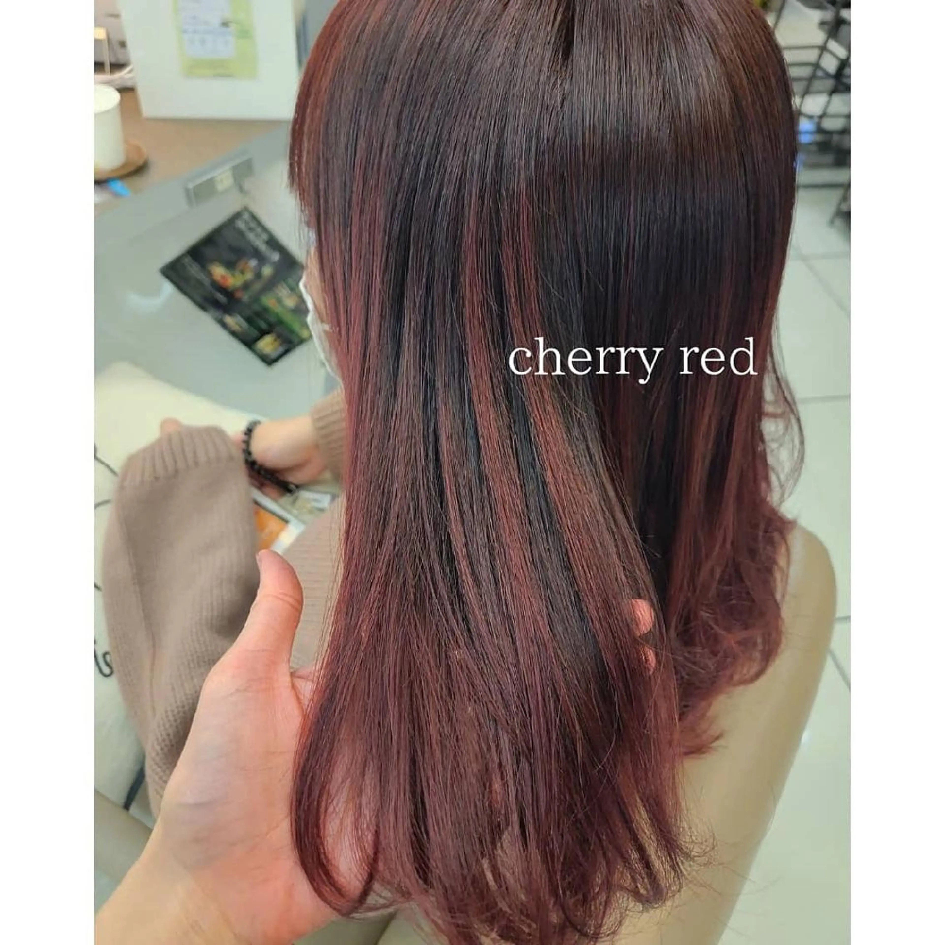 カラー ミディアム ママ美容師まつげ 🤍まき🤍のヘアスタイル