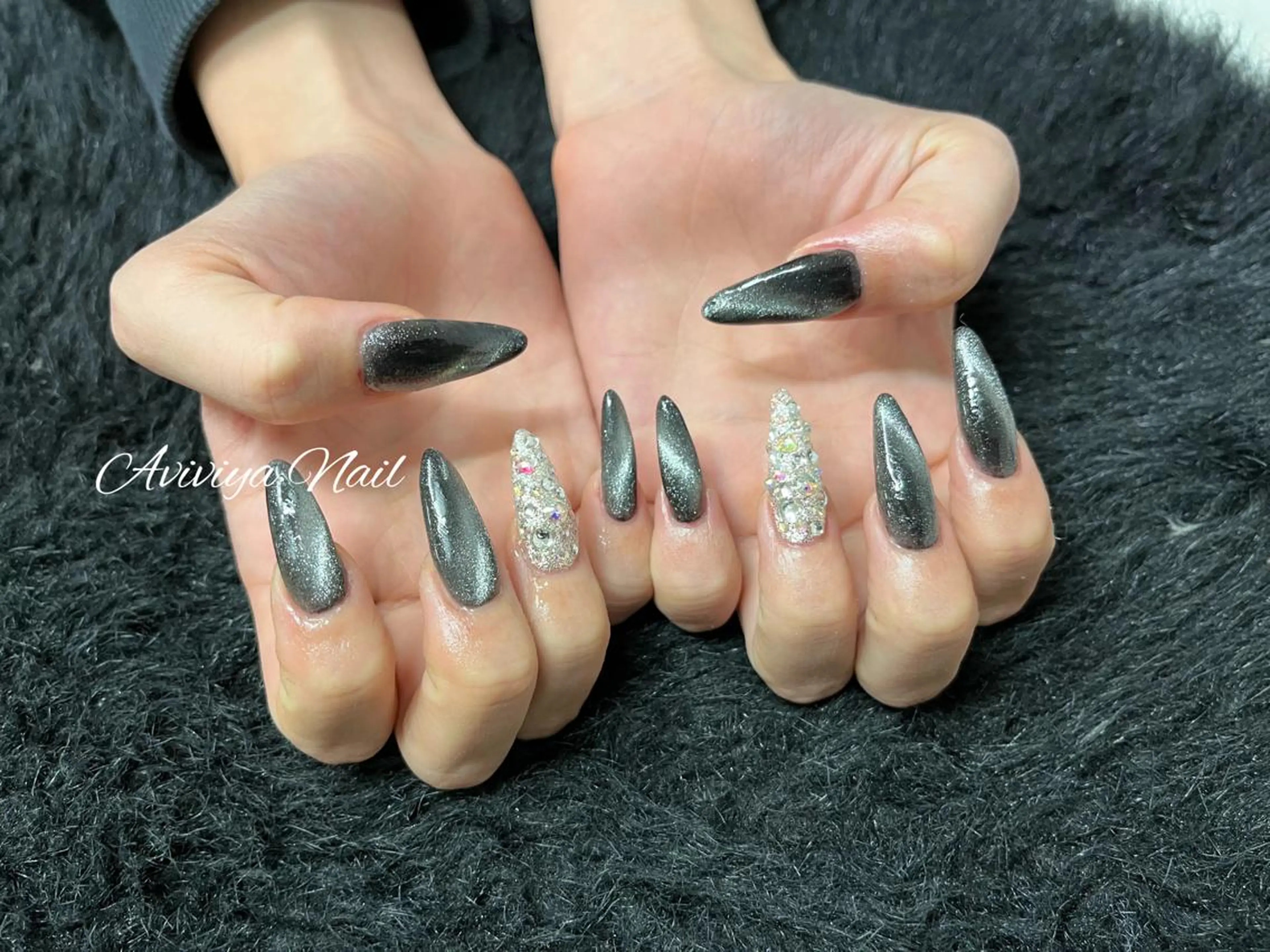 ネイル ロングネイル スカルプネイル AviviyaNail所属・kubo ayaのネイルデザイン