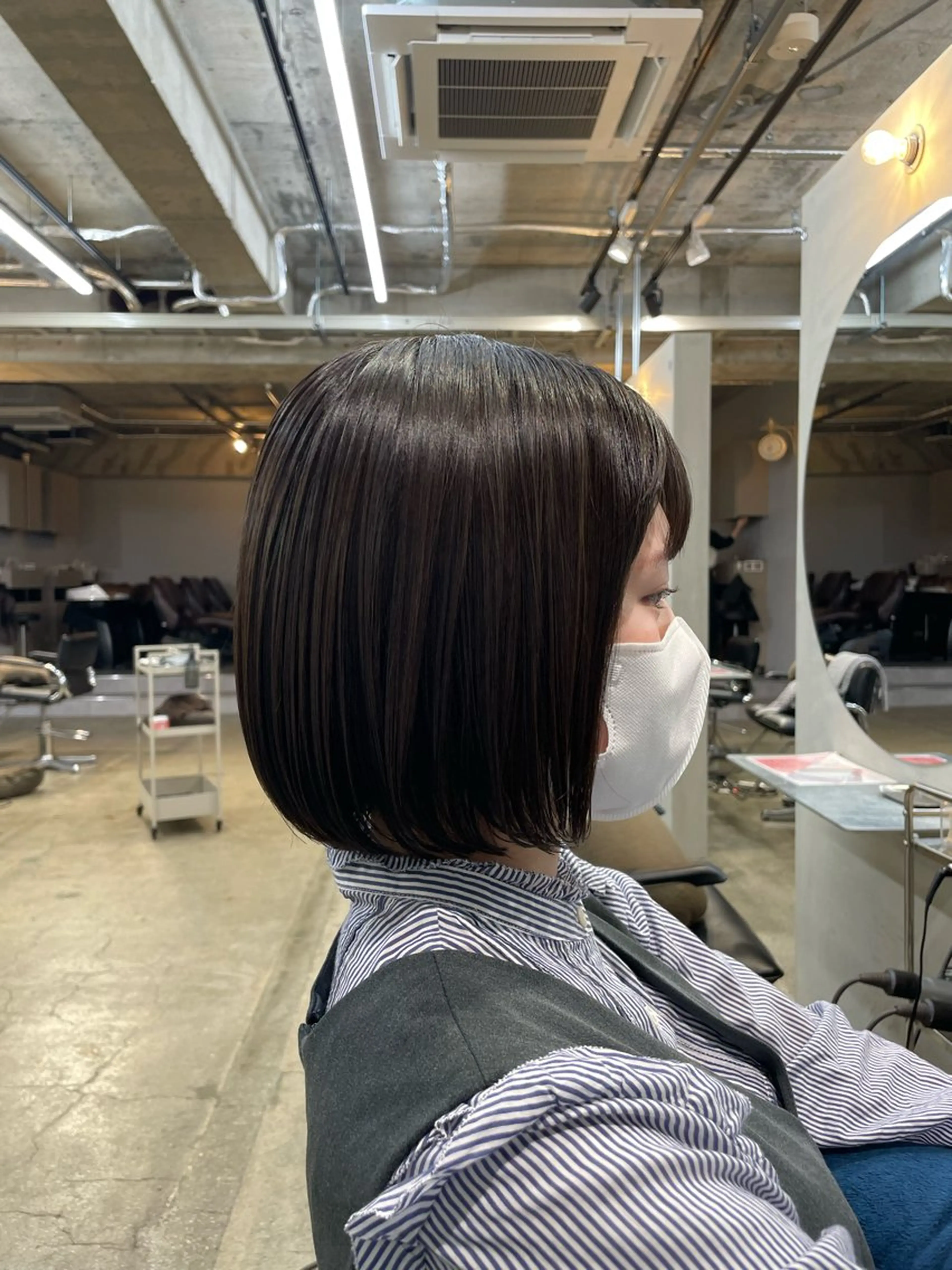 ショート アライ レンカのヘアスタイル
