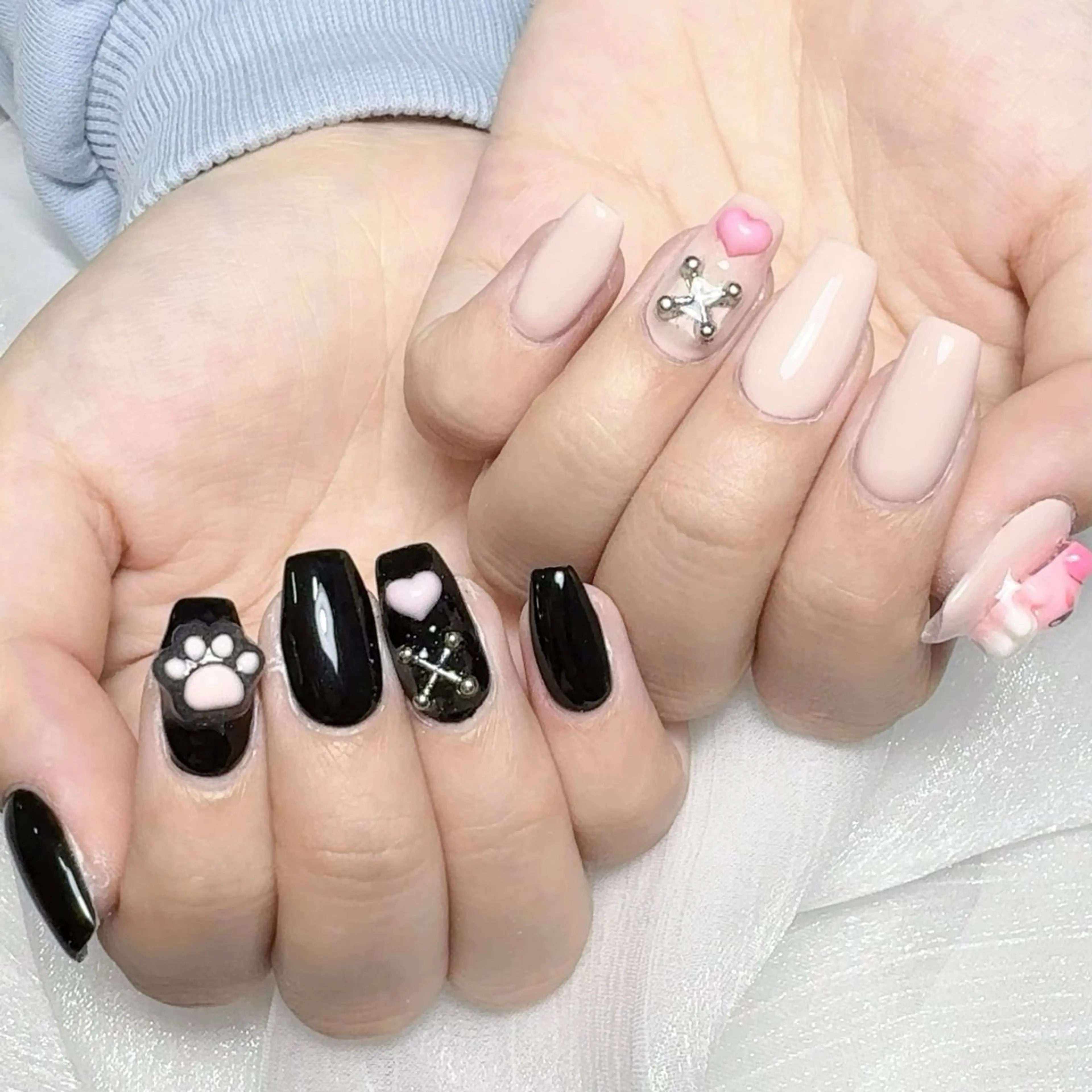 メンズ ネイル ハンドネイル NAILサロン 木にいるのネイルデザイン