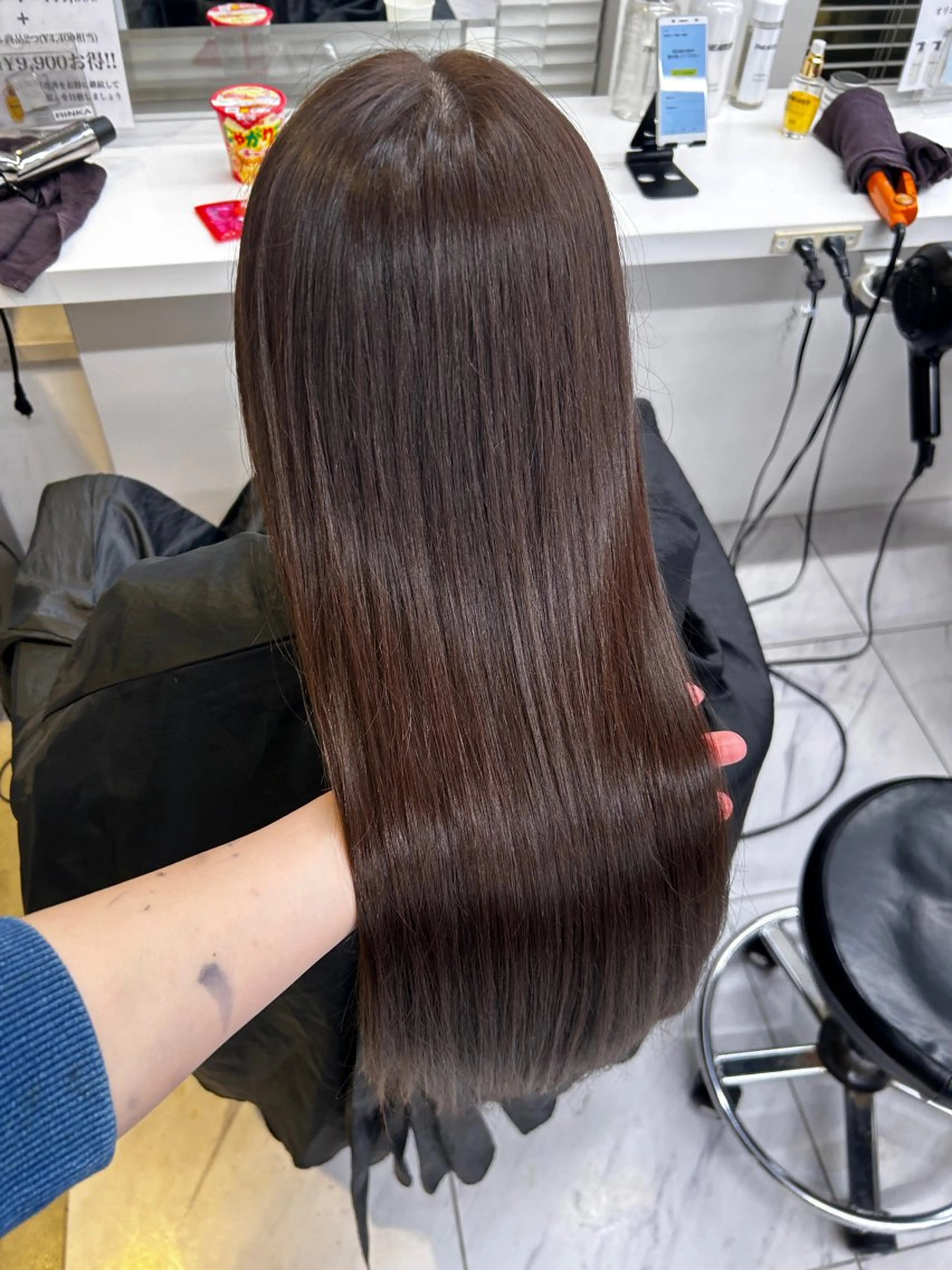 カラー パーマ ヘアアレンジ メンズ ヘアカラー トリートメント ヘッドスパ ヘアセット 🤍レイヤーカット/ ベージュヘア🤍のヘアスタイル