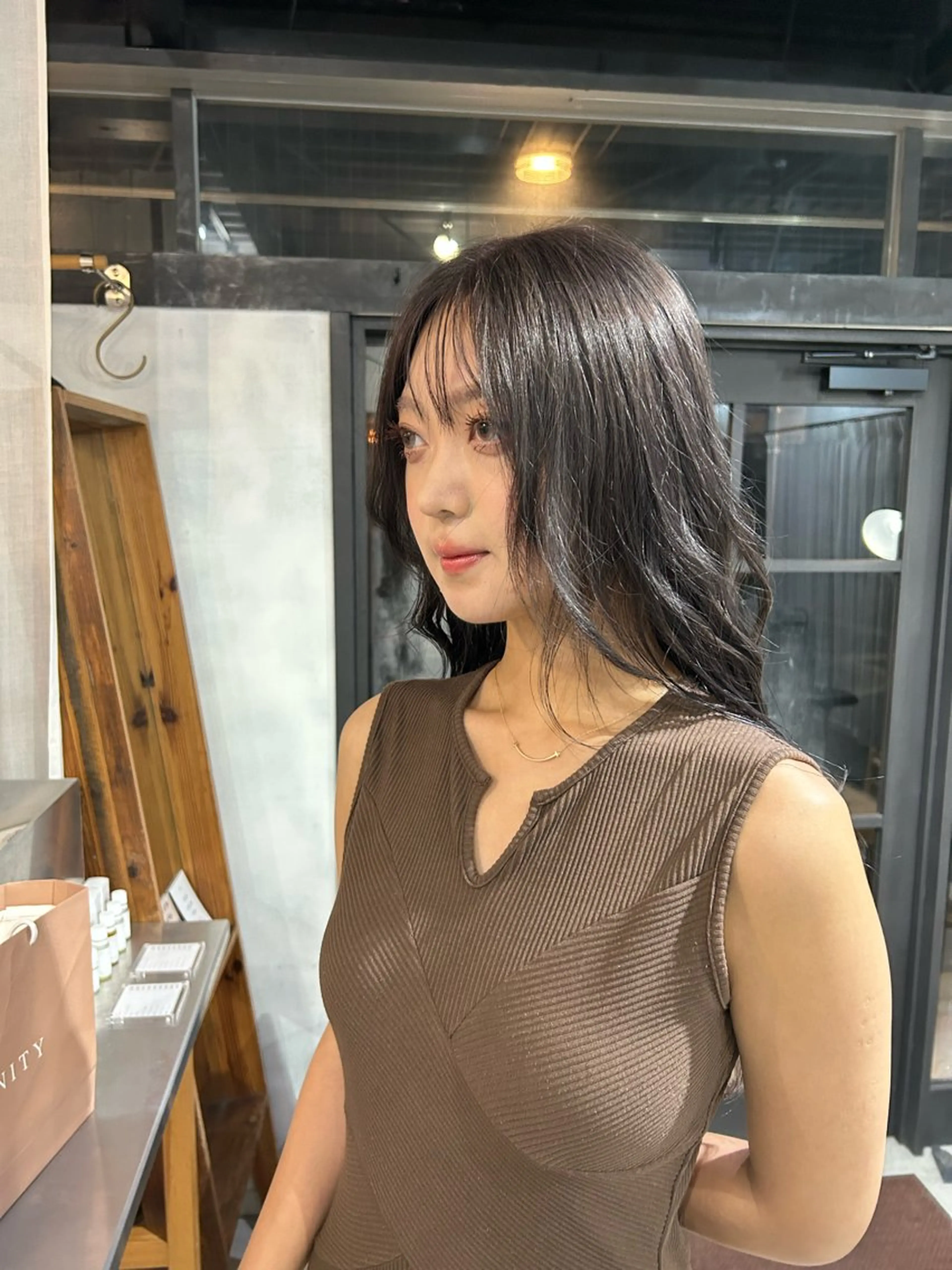 ロング カラー ヘアカラー トリートメント fon▶松野 翔のヘアスタイル