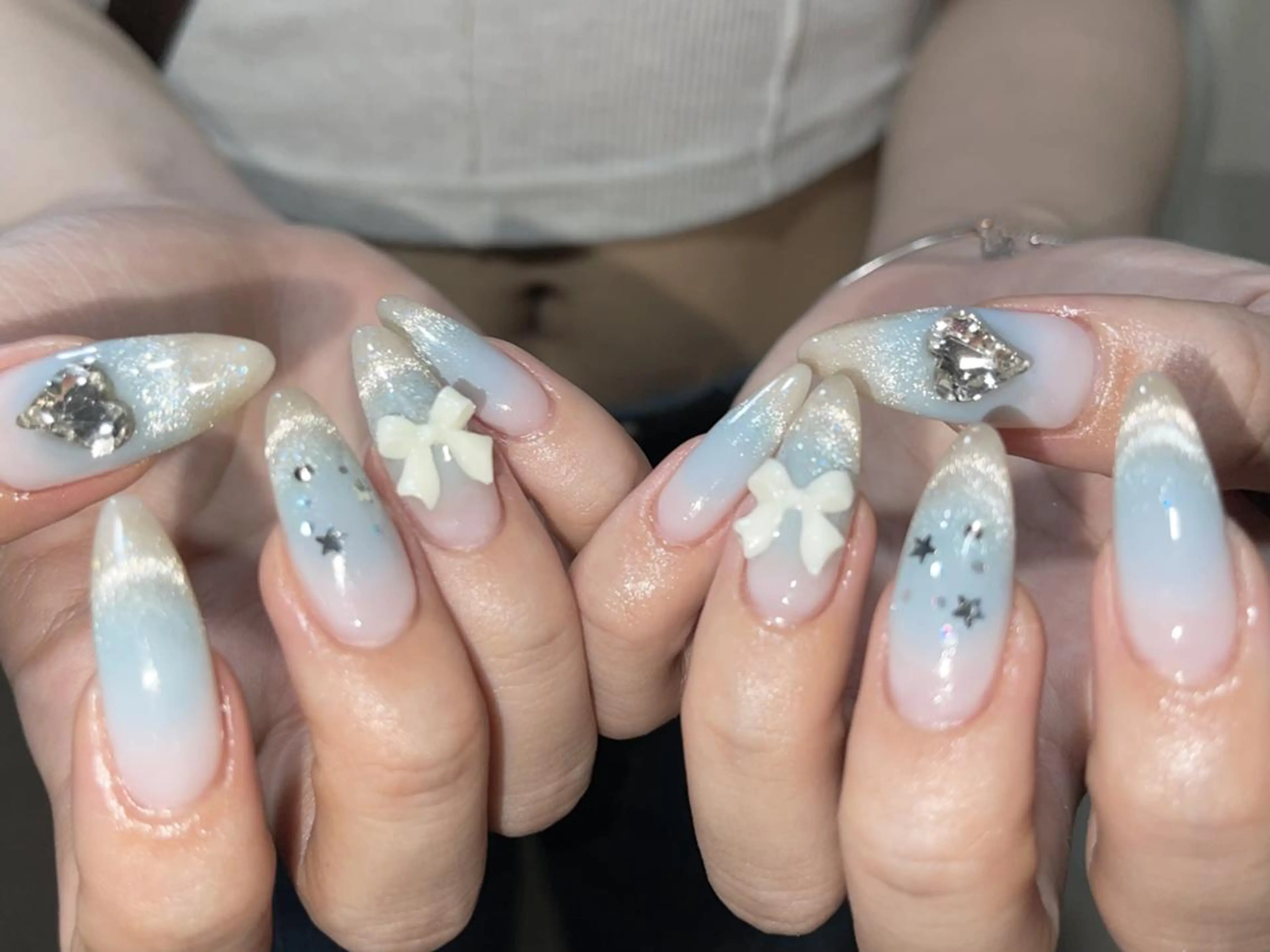 ネイル na🎀🎀na ちゅるちゅるのネイルデザイン