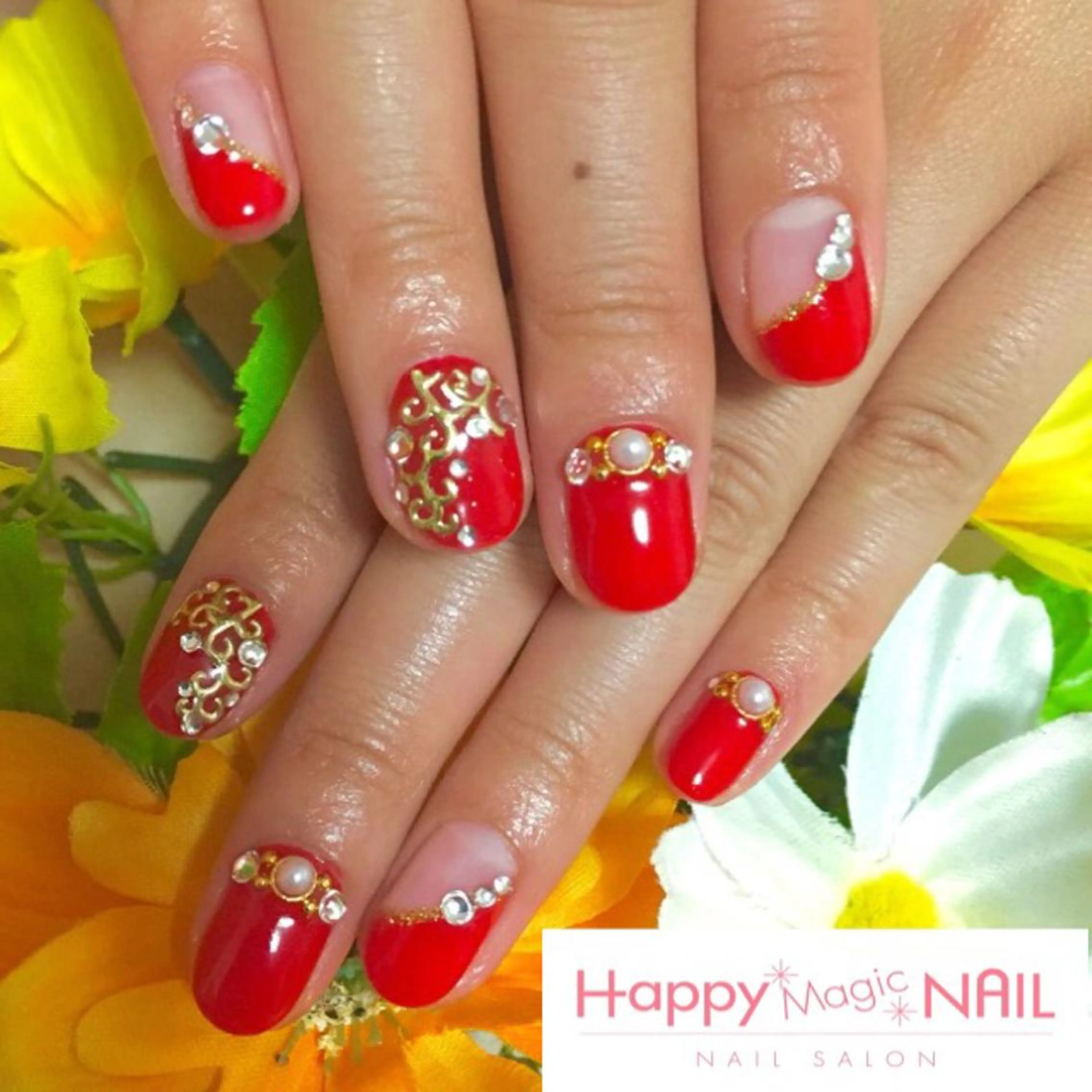 ネイル ジェルネイル HappyMagic NAILのネイルデザイン
