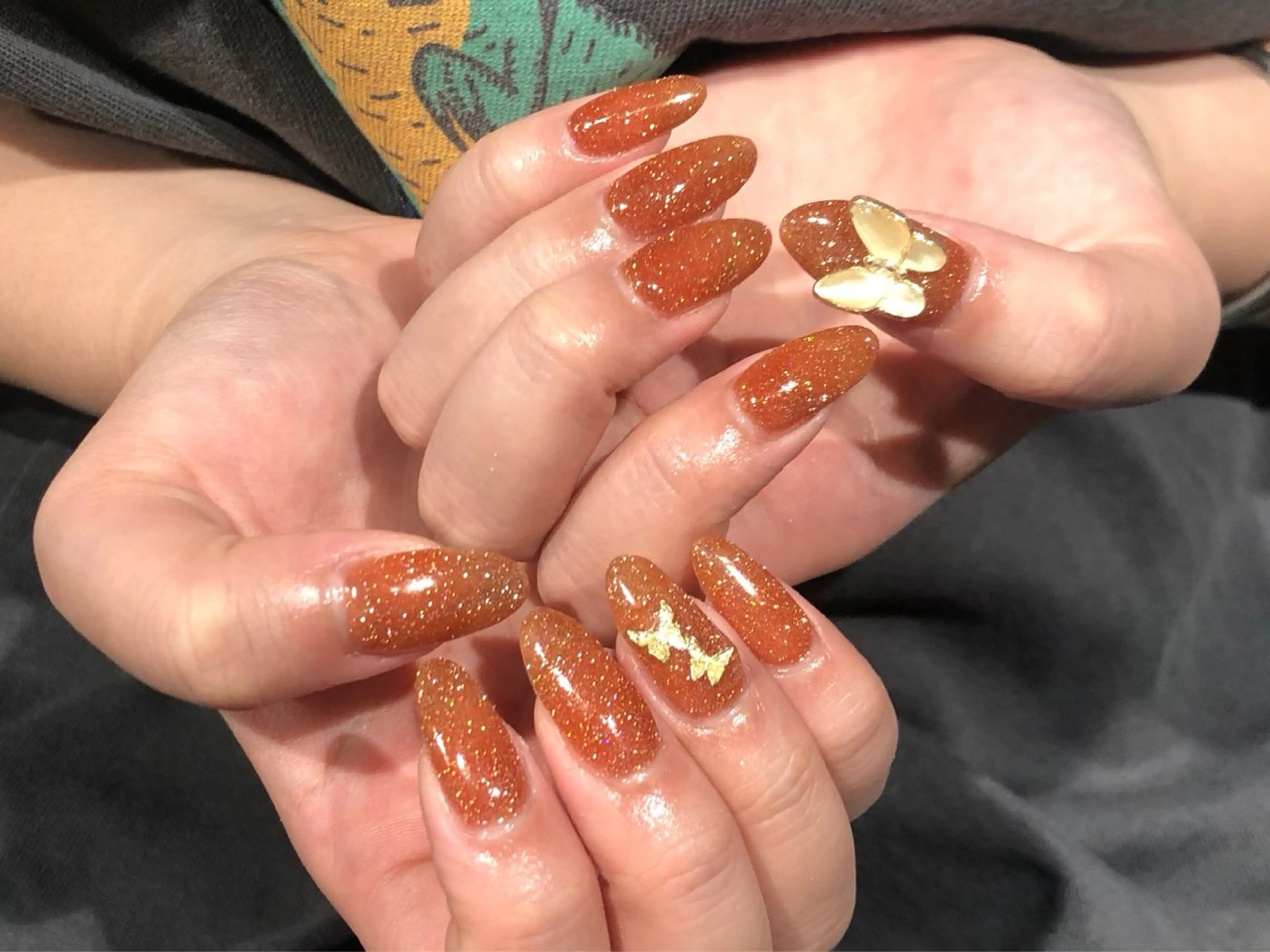 ネイル フラッシュネイル MARUCHU SAE👽のネイルデザイン