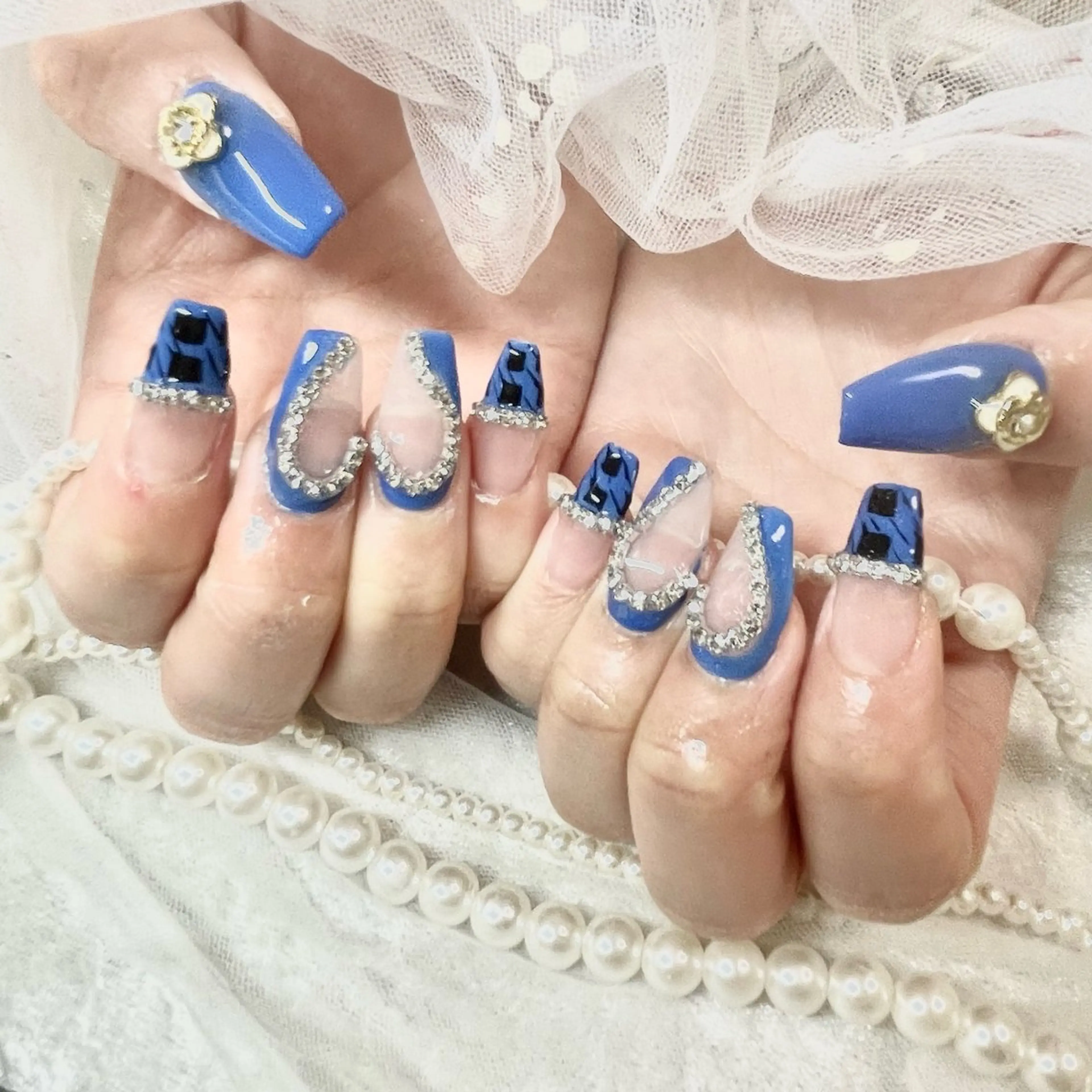 ネイル ハート ハンドネイル 🎀AYAKO 🎀中韓ネイルのネイルデザイン