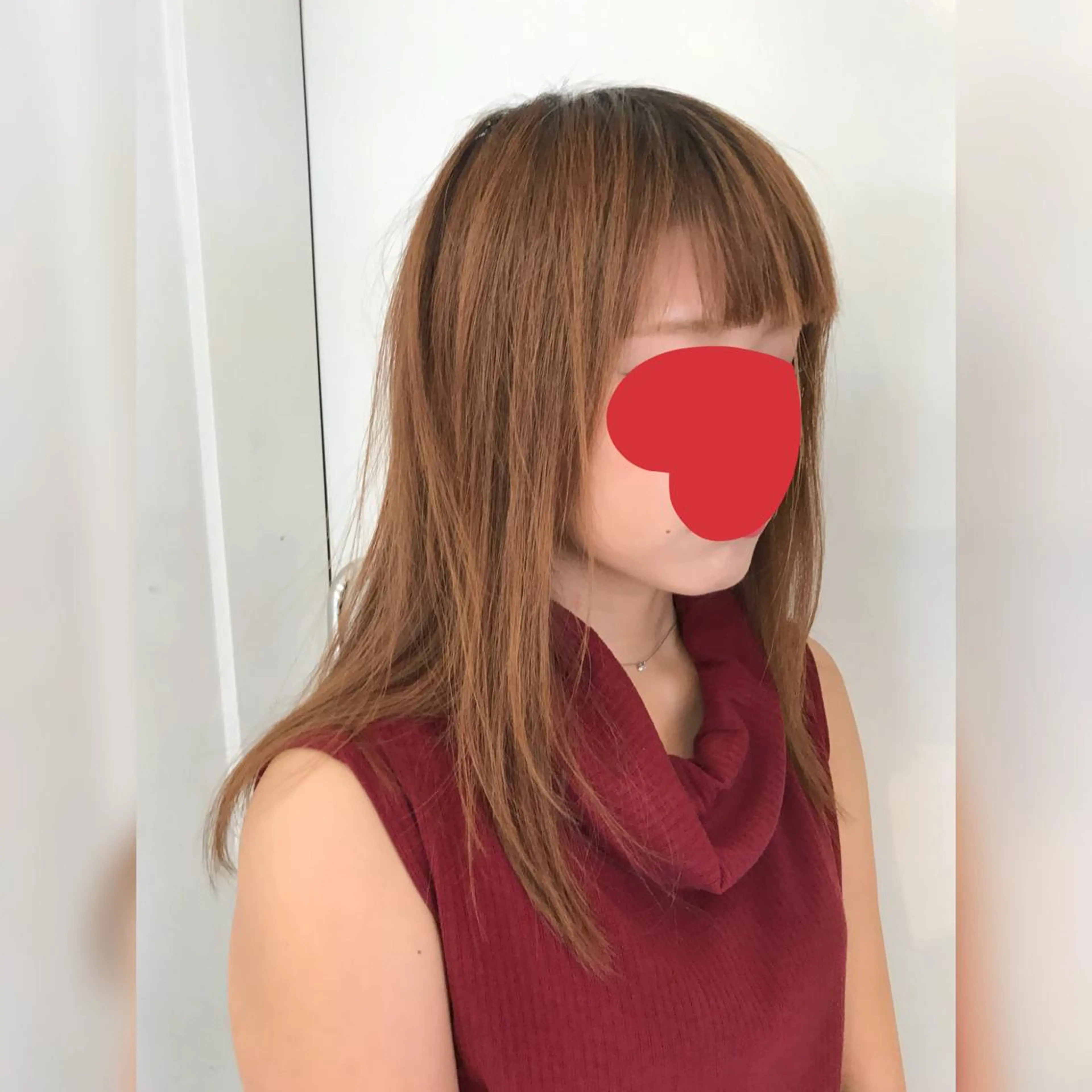 セミロング カラー パーマ ヘアアレンジ メンズ キッズ ネイル マツエク・マツパ Leyシェアサロン所属・KenIchi施術者 1%未満ドライカットのヘアスタイル
