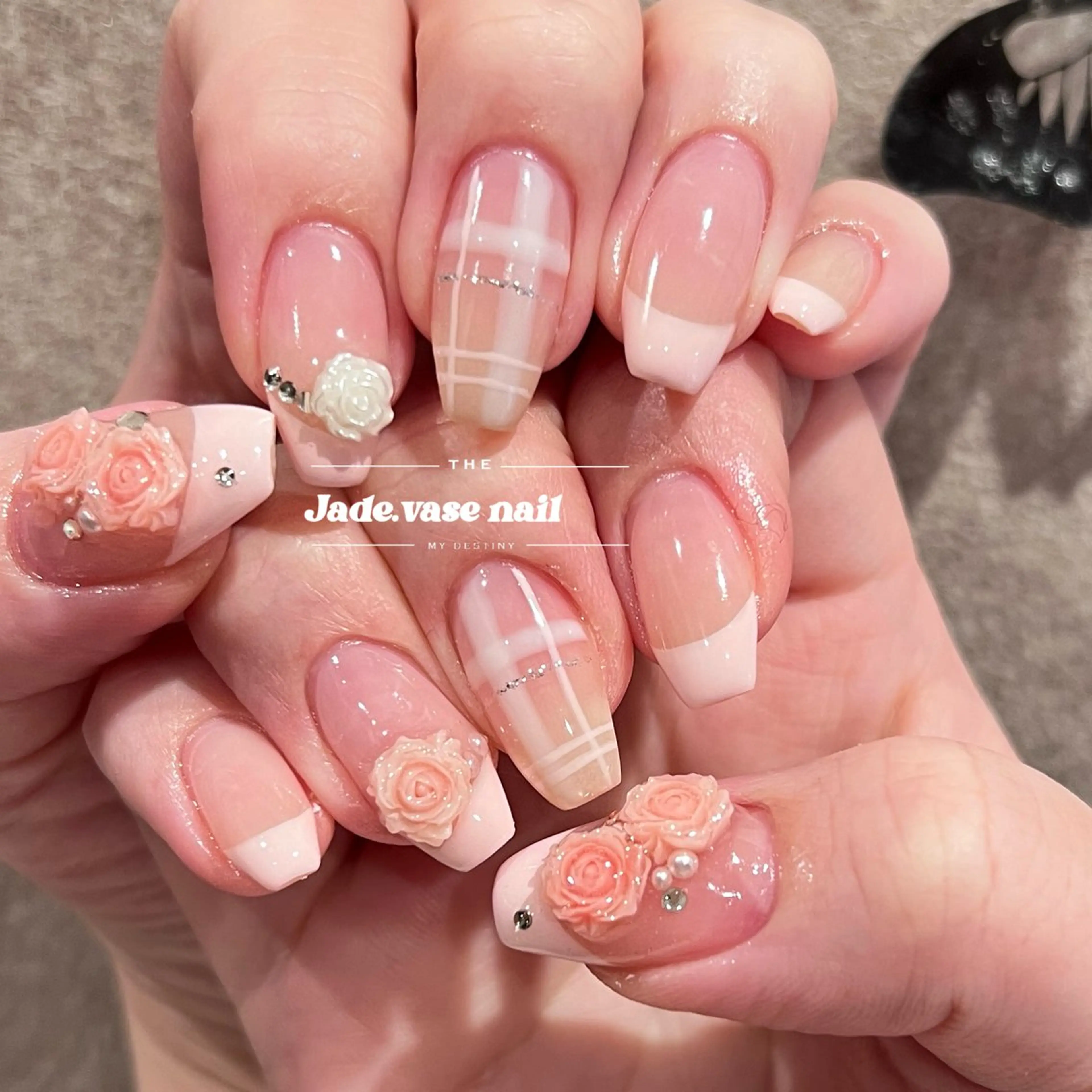 ネイル ハンドネイル ハンドケア ✰Jade.vase 銀座一丁目・東銀座のネイルデザイン