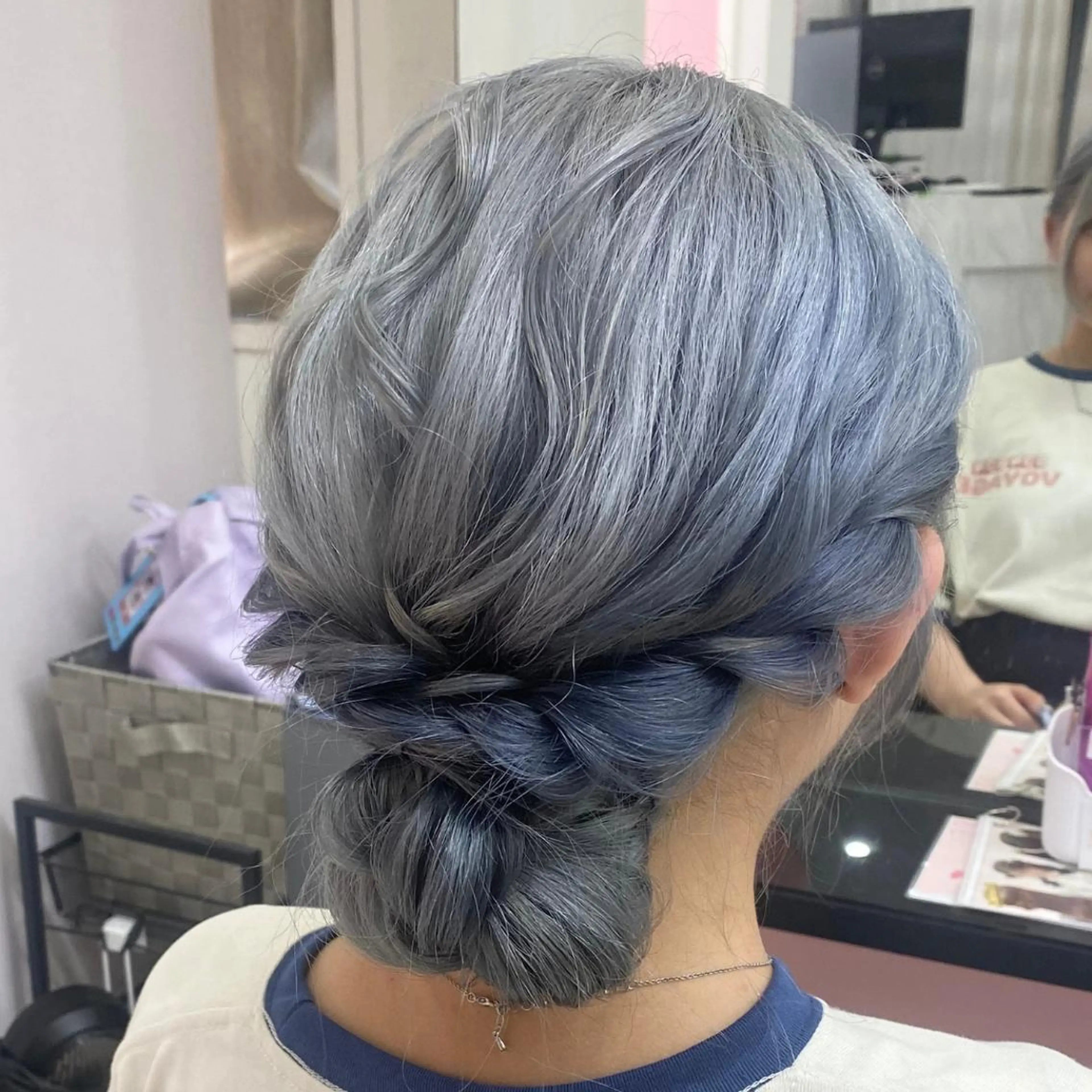 ❣️練習モデル❣️ヘアセット　写真のアップヘア限定　※説明欄必読の写真