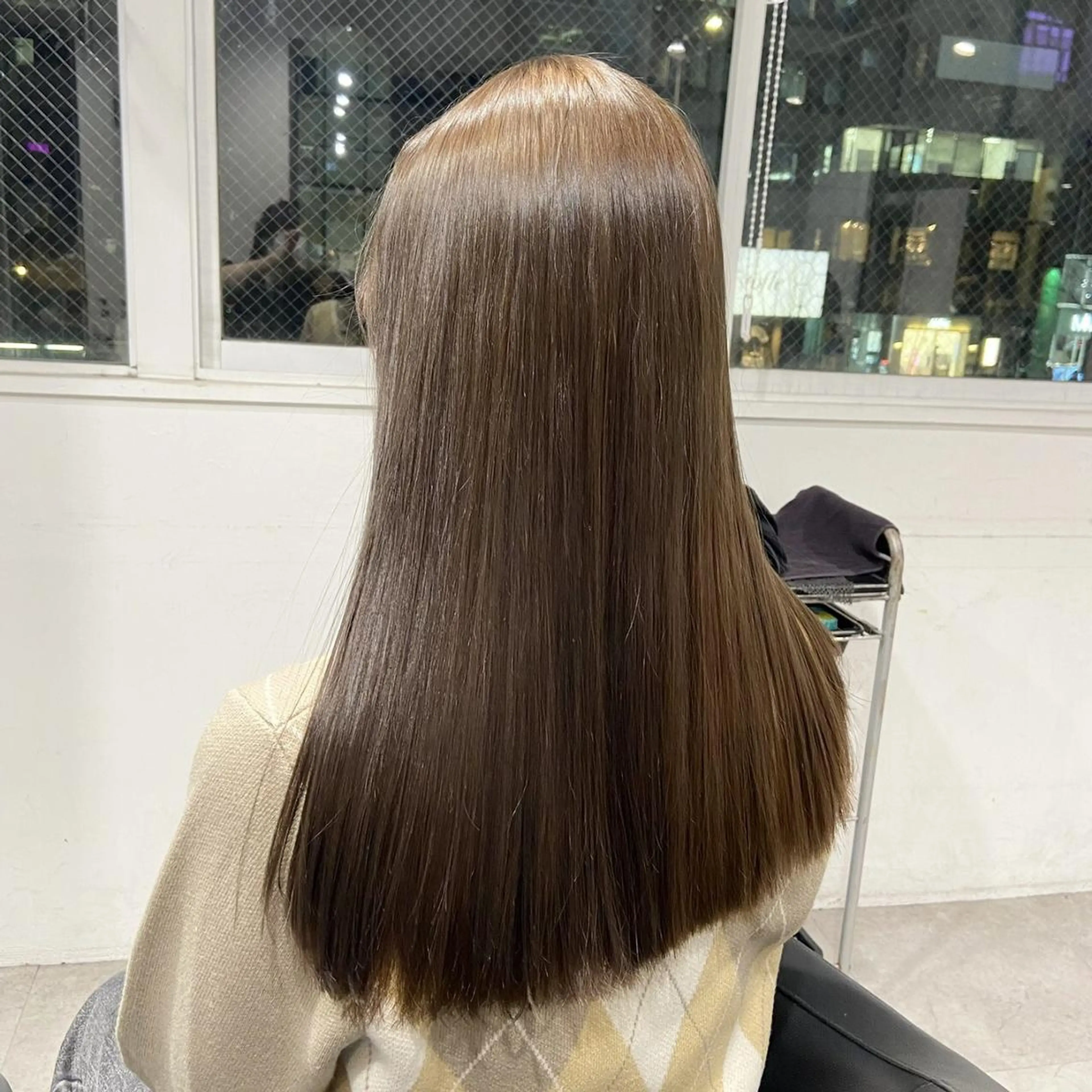 カラー ロング ♡ダブルカラー♡ 透明感カラー♡AIのヘアスタイル