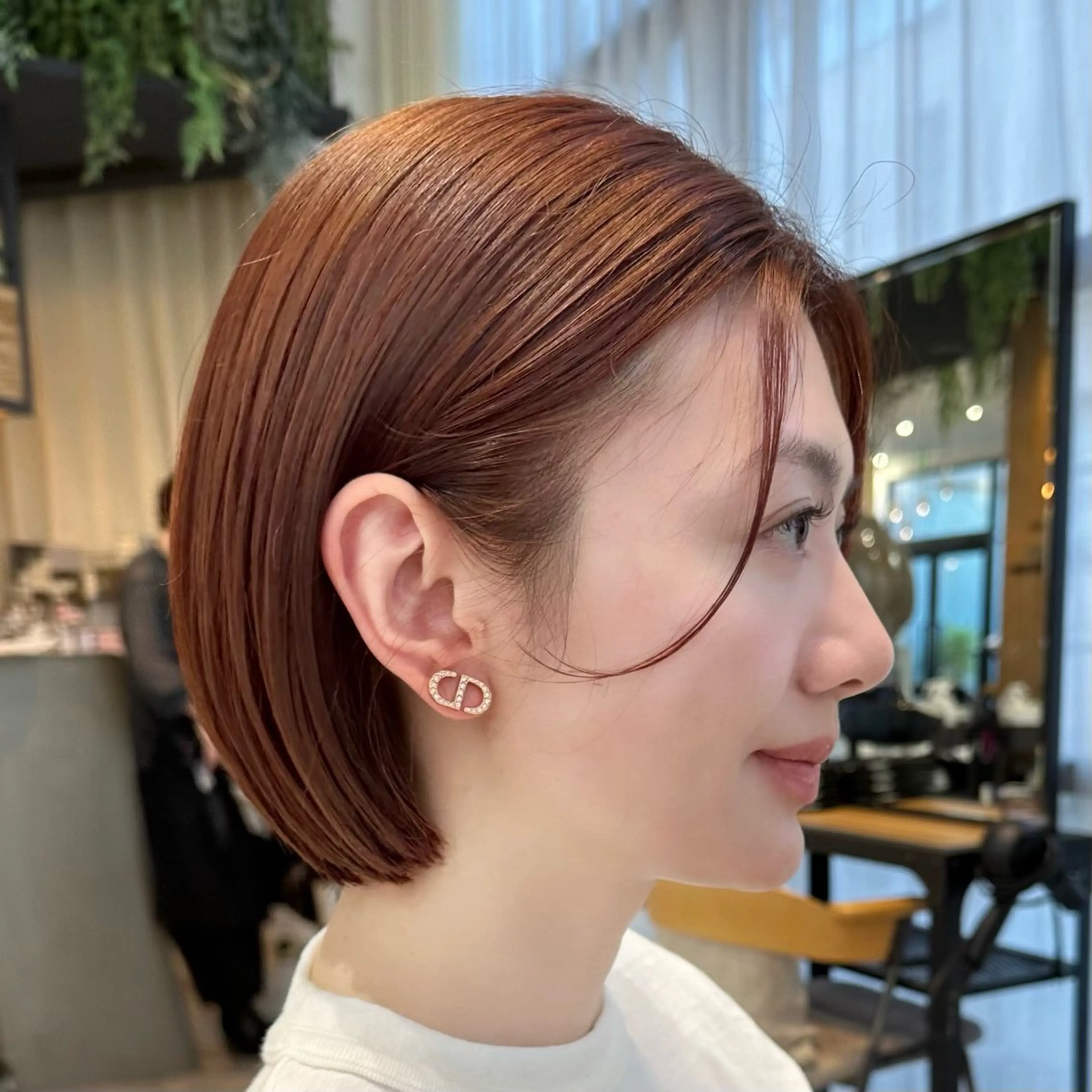 【👑ボブ限定クーポン👑】ブリーチ+透明感カラーの写真