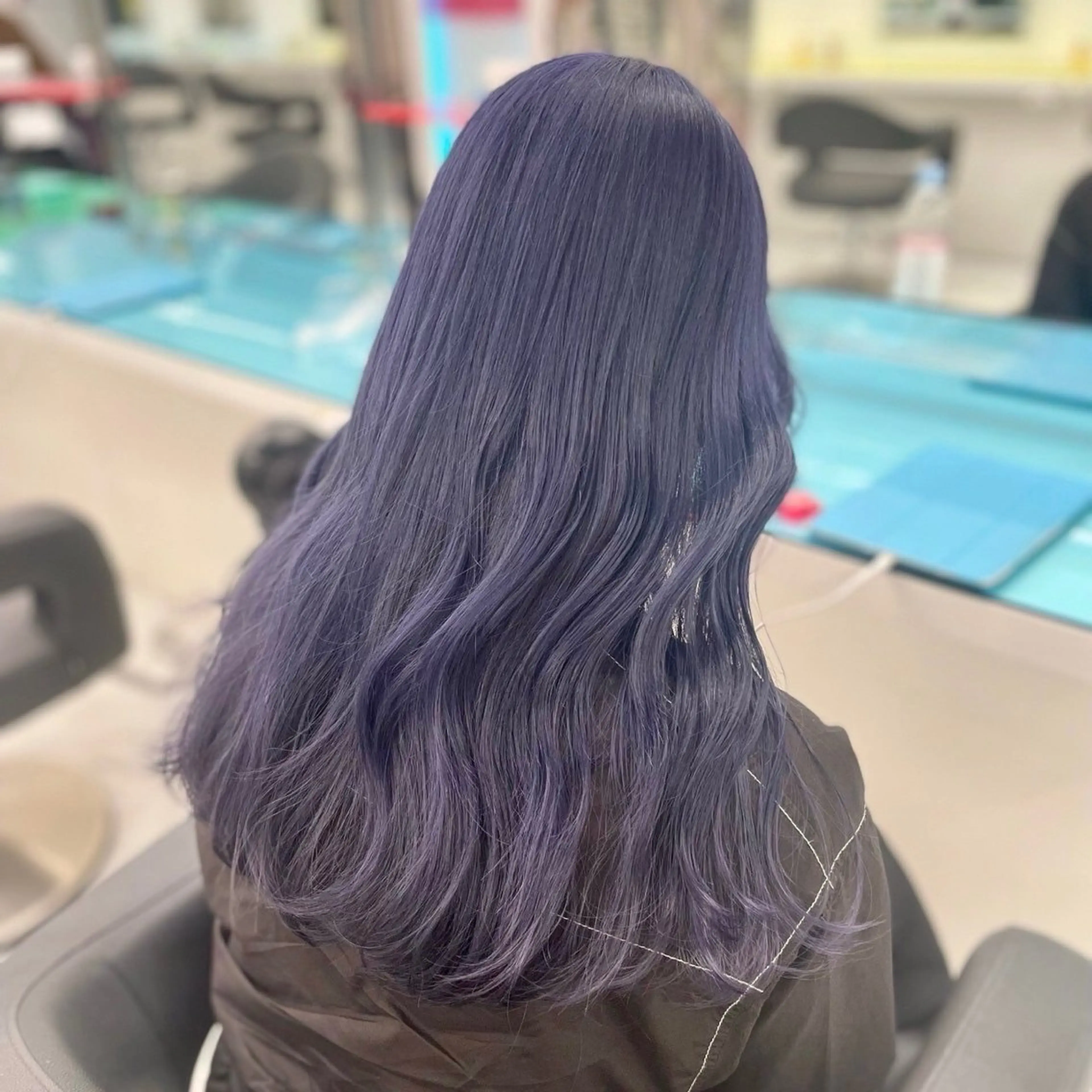ロング カラー ハイトーン🌈メンズ カット♡Machanのヘアスタイル