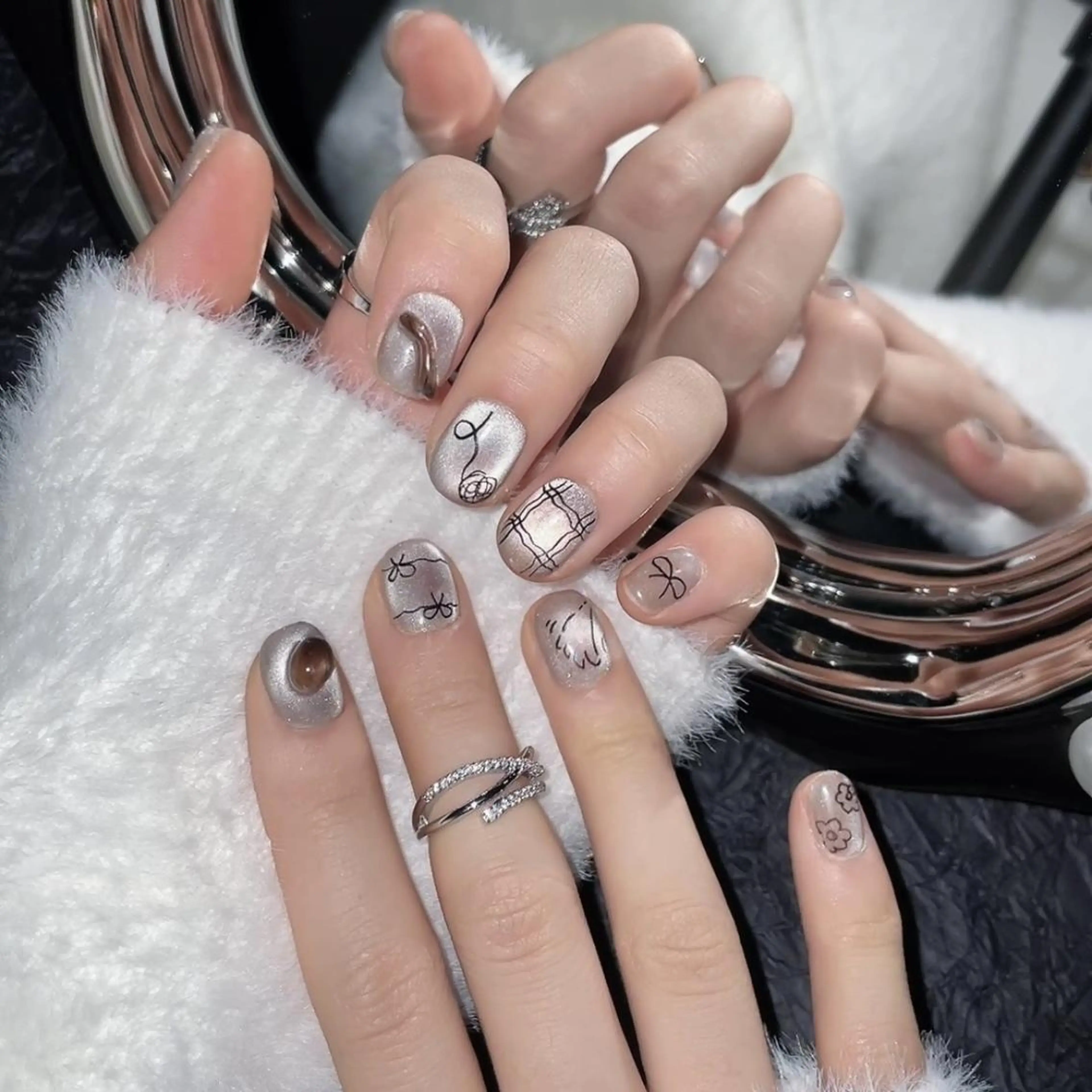 ネイル ジェルネイル スカルプネイル ネイルチップ ナユキNA.YUKI 渋谷店のネイルデザイン