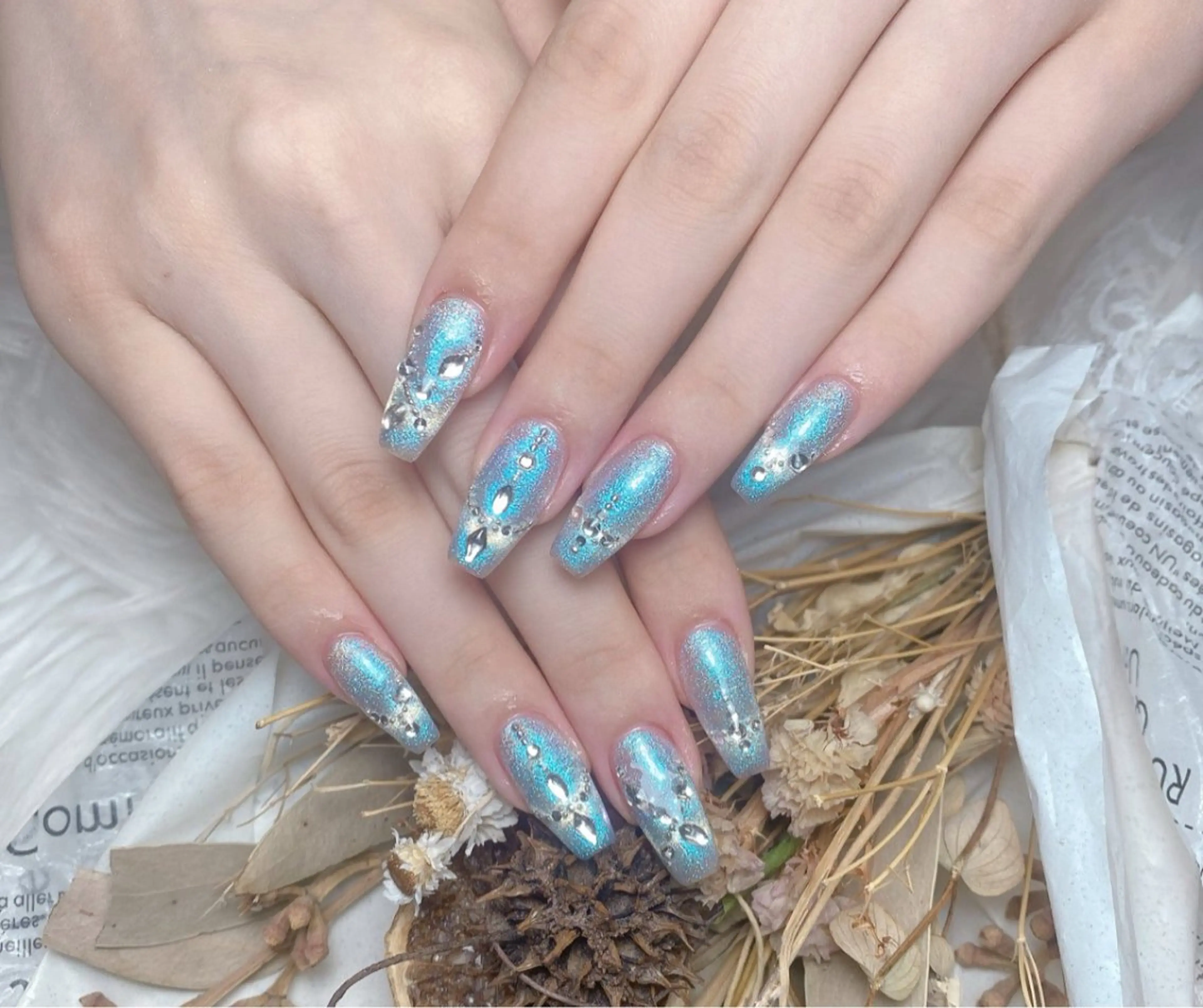 ネイル ハンドネイル ハンドケア cat‘s nail🐈‍⬛のネイルデザイン