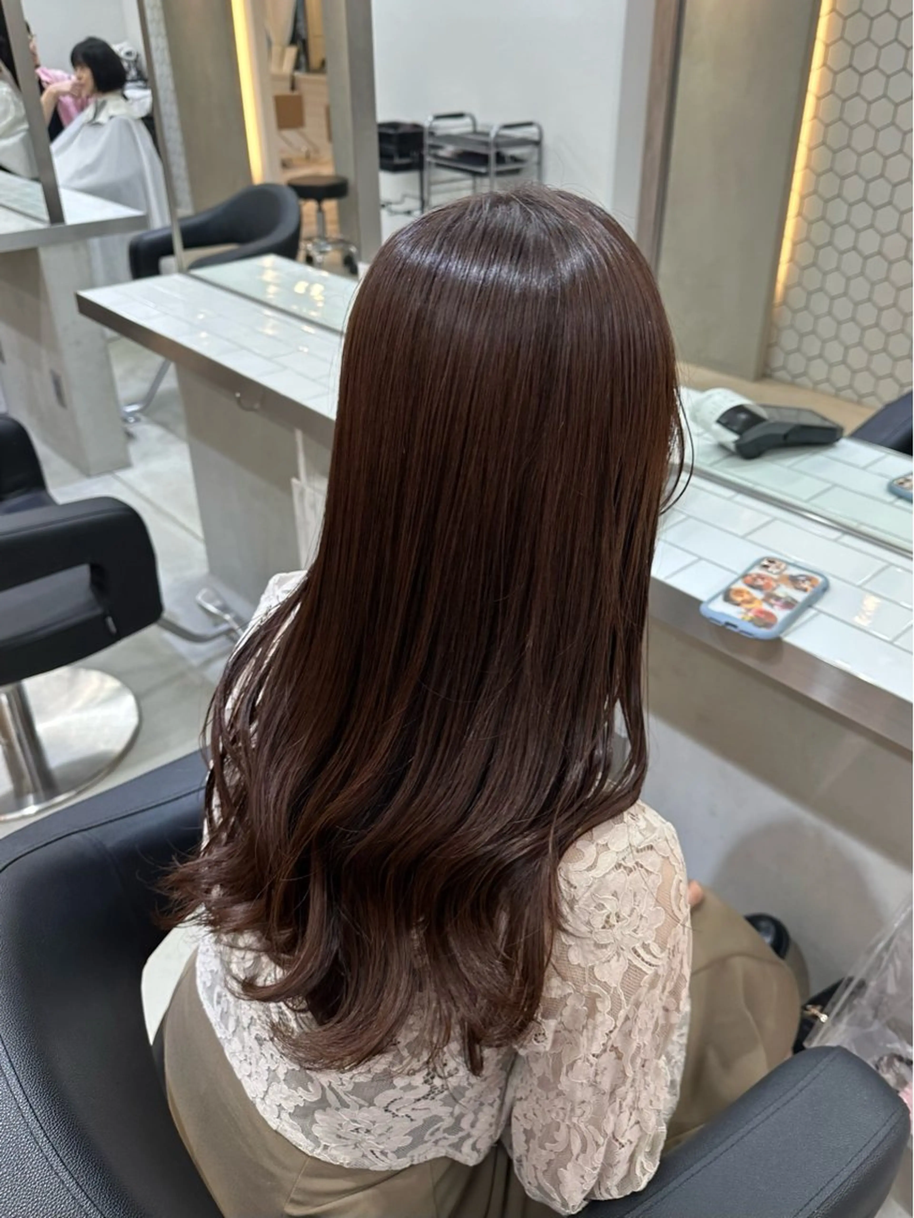 ロング カラー 銀座 / シマムラミホのヘアスタイル