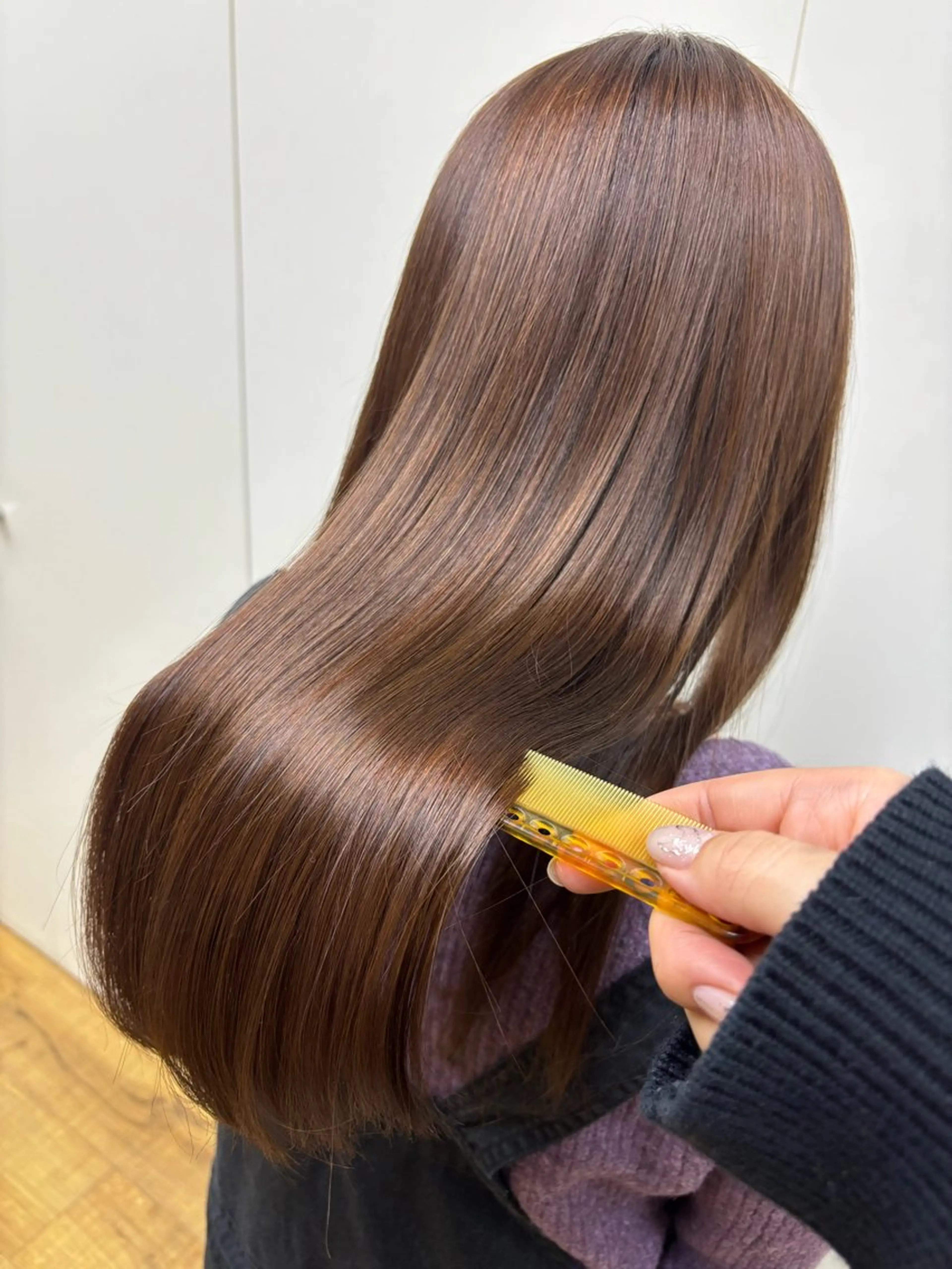カラー ヘアカラー 吉荒 璃子のヘアスタイル