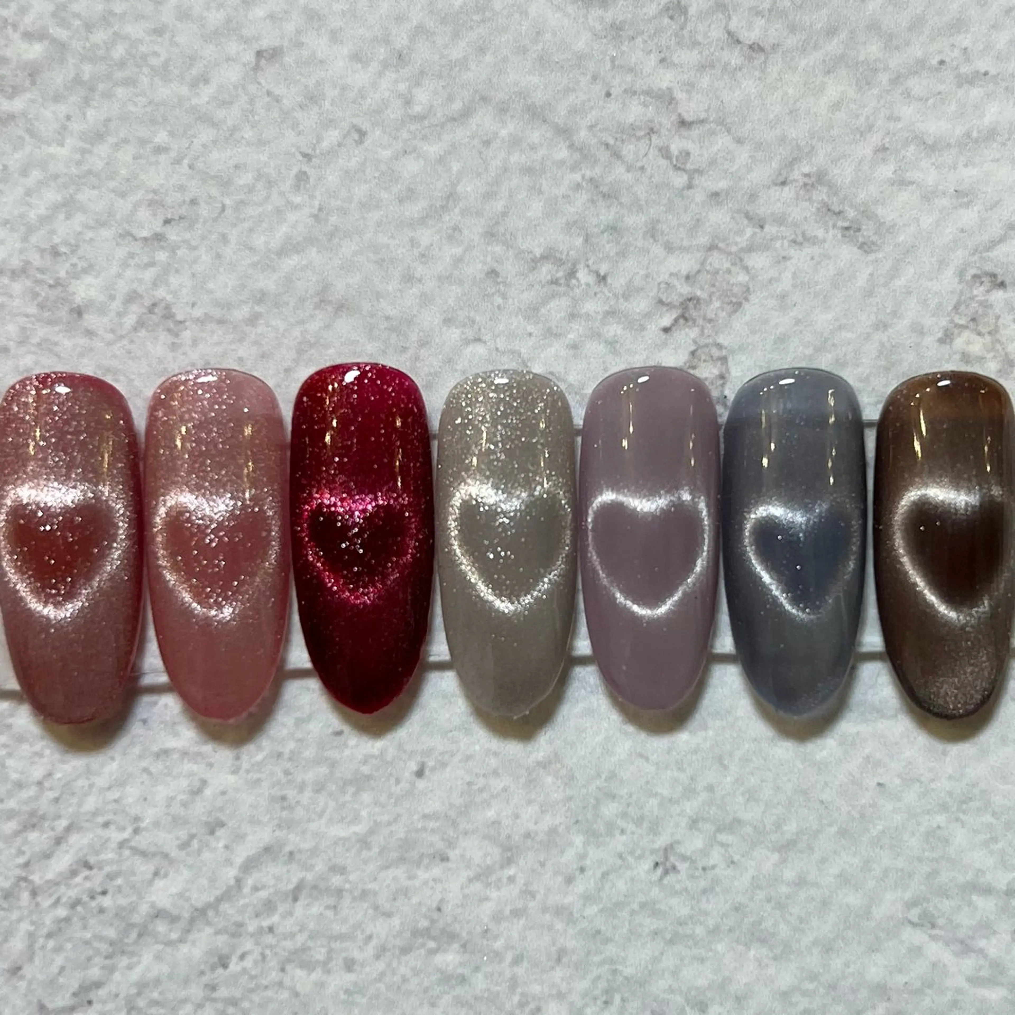 ネイル バレンタイン ハンドネイル Nail Salon&School REPLENDA所属・REPLENDA/ azusa(石井梓)のネイルデザイン