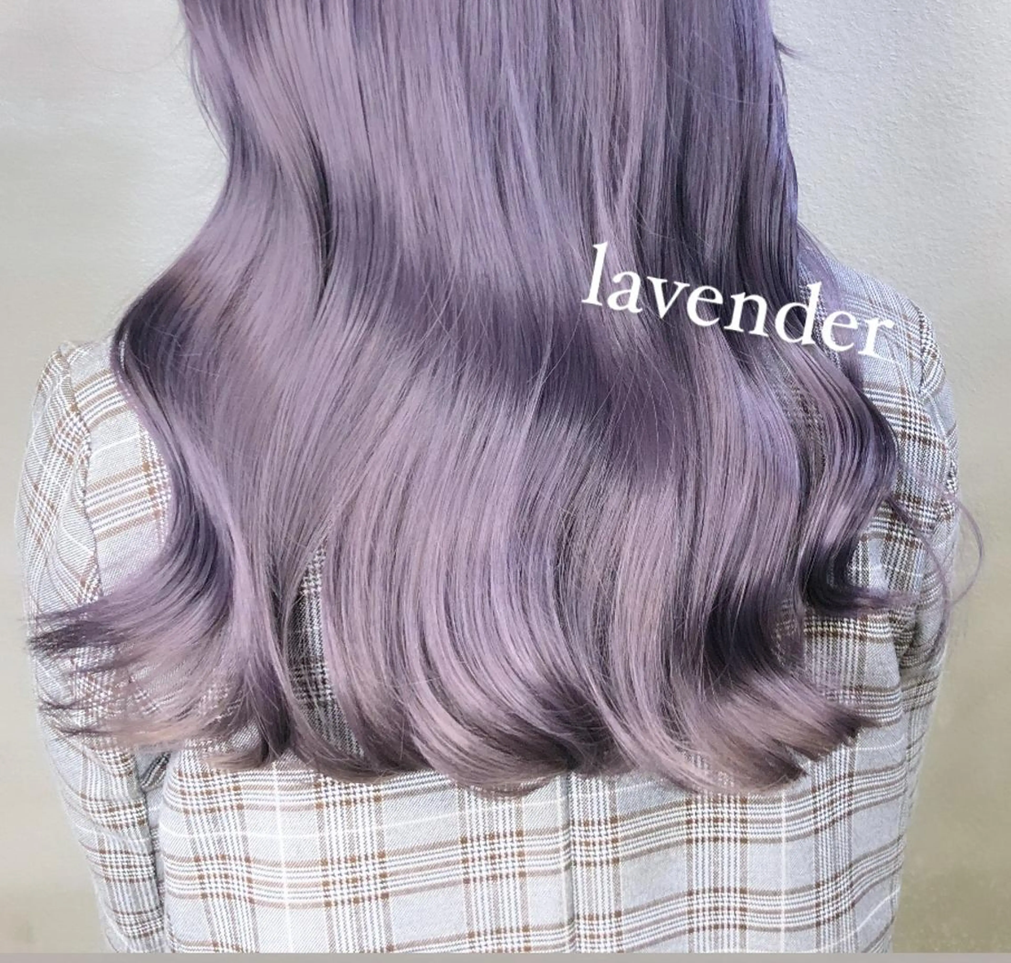 ロング カラー アッシュ ブリーチ ブルーカラー ブルーラベンダー グレージュ カット ヘアカラー トリートメント ブリーチなし透明感カ ラー×韓国ヘア♡ヒデのヘアスタイル