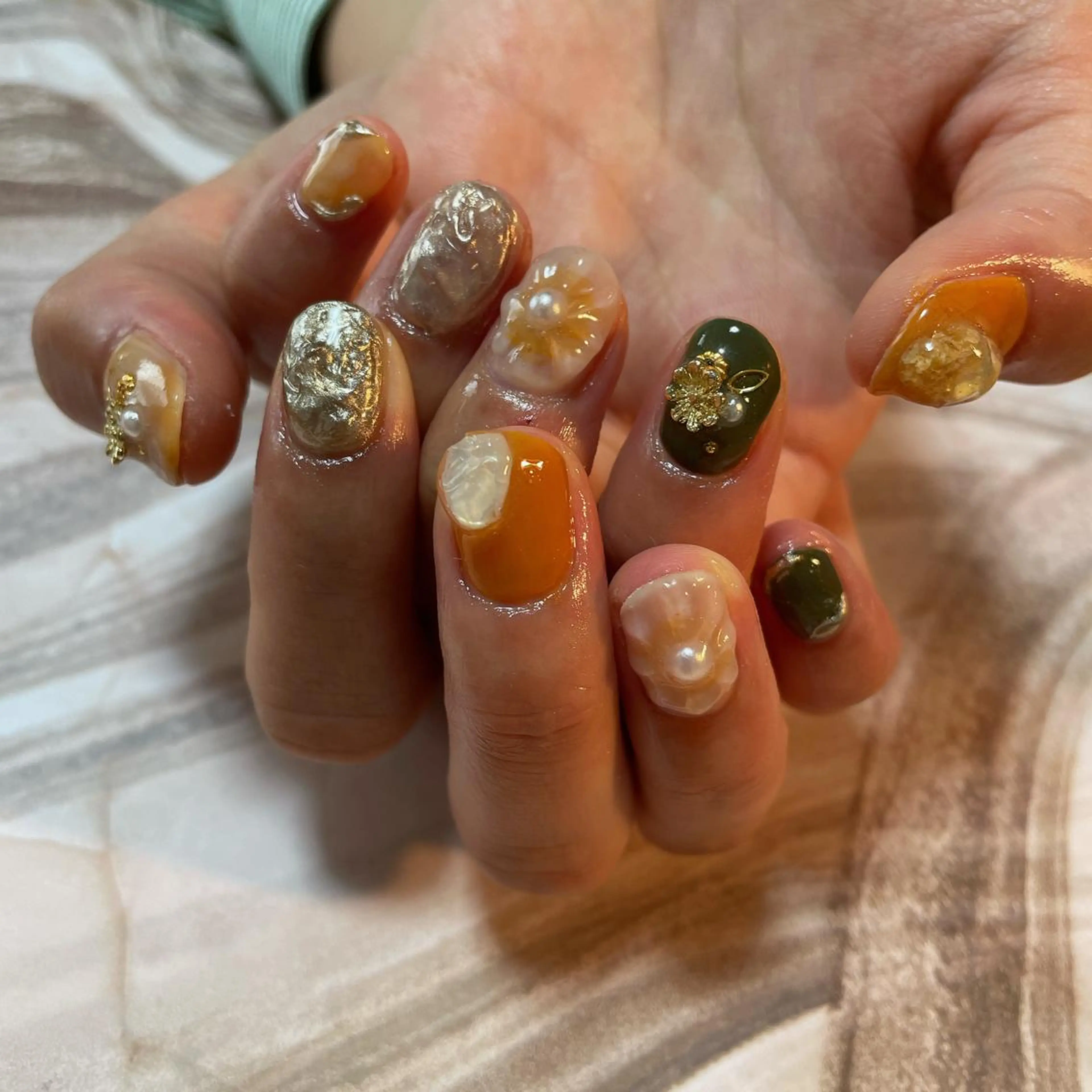 ネイル ハンドネイル nakamoto yuukaのネイルデザイン
