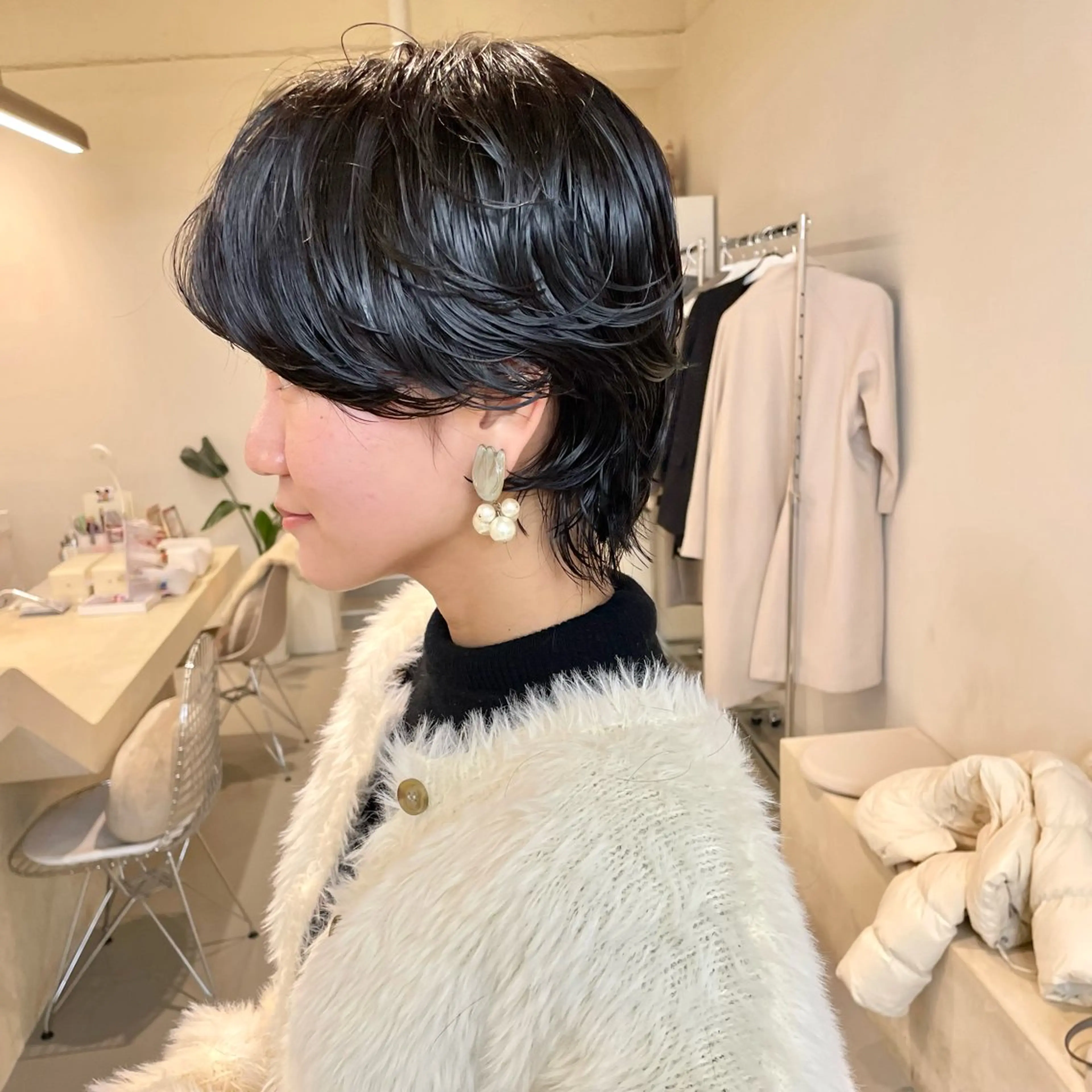 ショート パーマ ショートヘア ウルフカット カット パーマ トリートメント ショート・ボブ ・ウルフ✂︎IMAIのヘアスタイル