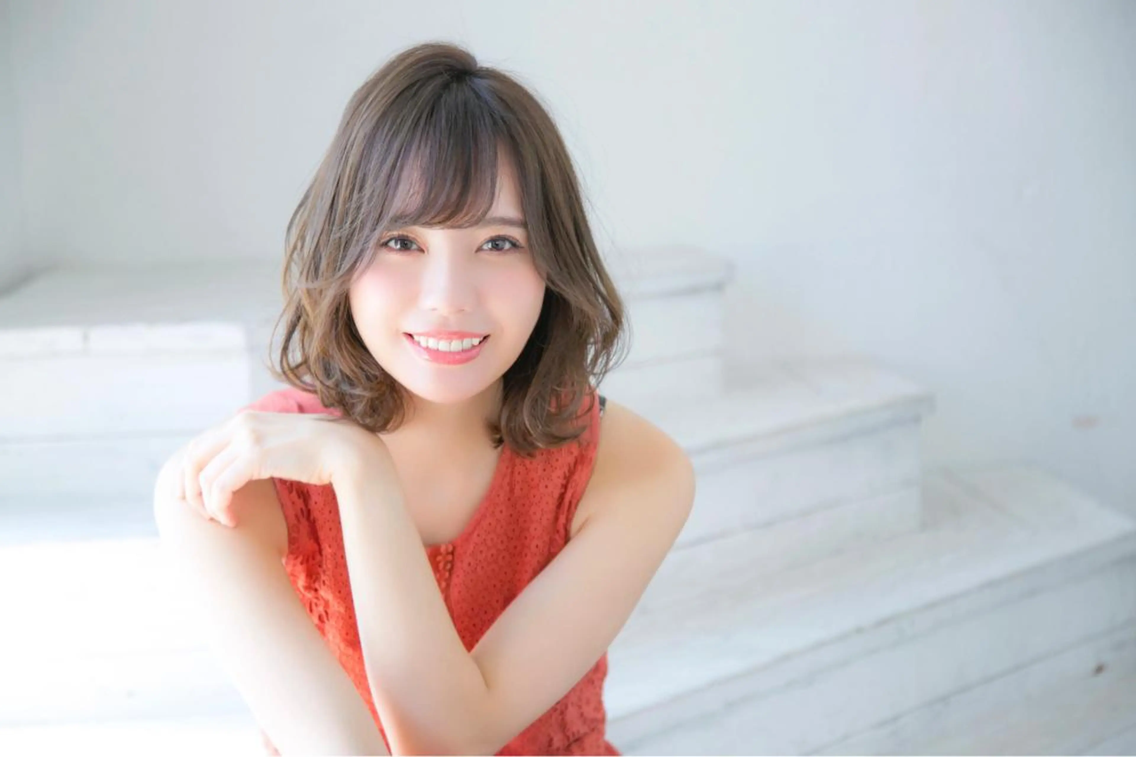 ミディアム ボブ くびれヘア サロウィン池袋店所属・マンツーマン施術 山口つよしのヘアスタイル