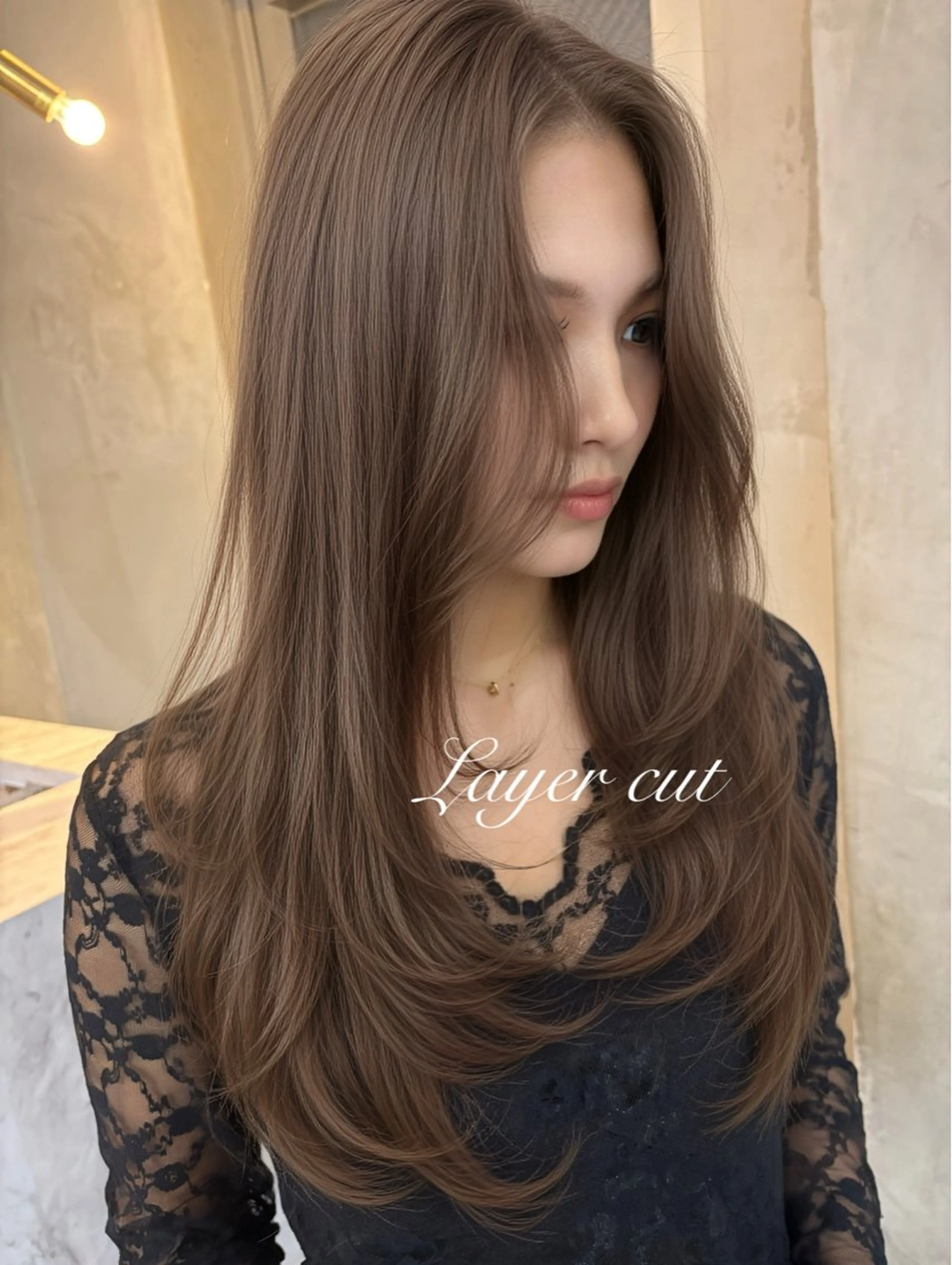 ✨12月限定価格✨💕似合わせカット＋透明感カラー💕+ミルボン3stepトリートメント🫧の写真