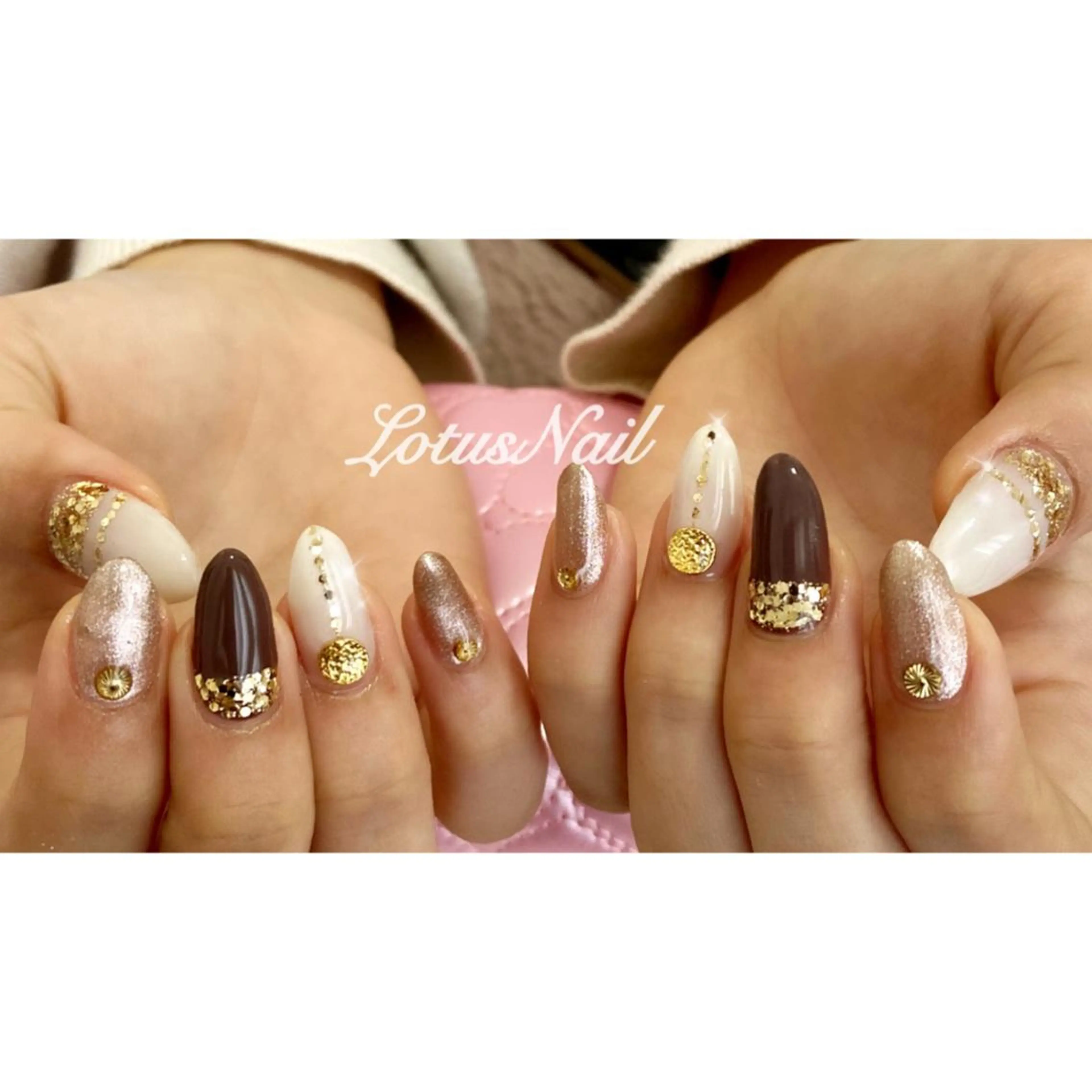 ネイル ハンドネイル Lotus Nailのネイルデザイン