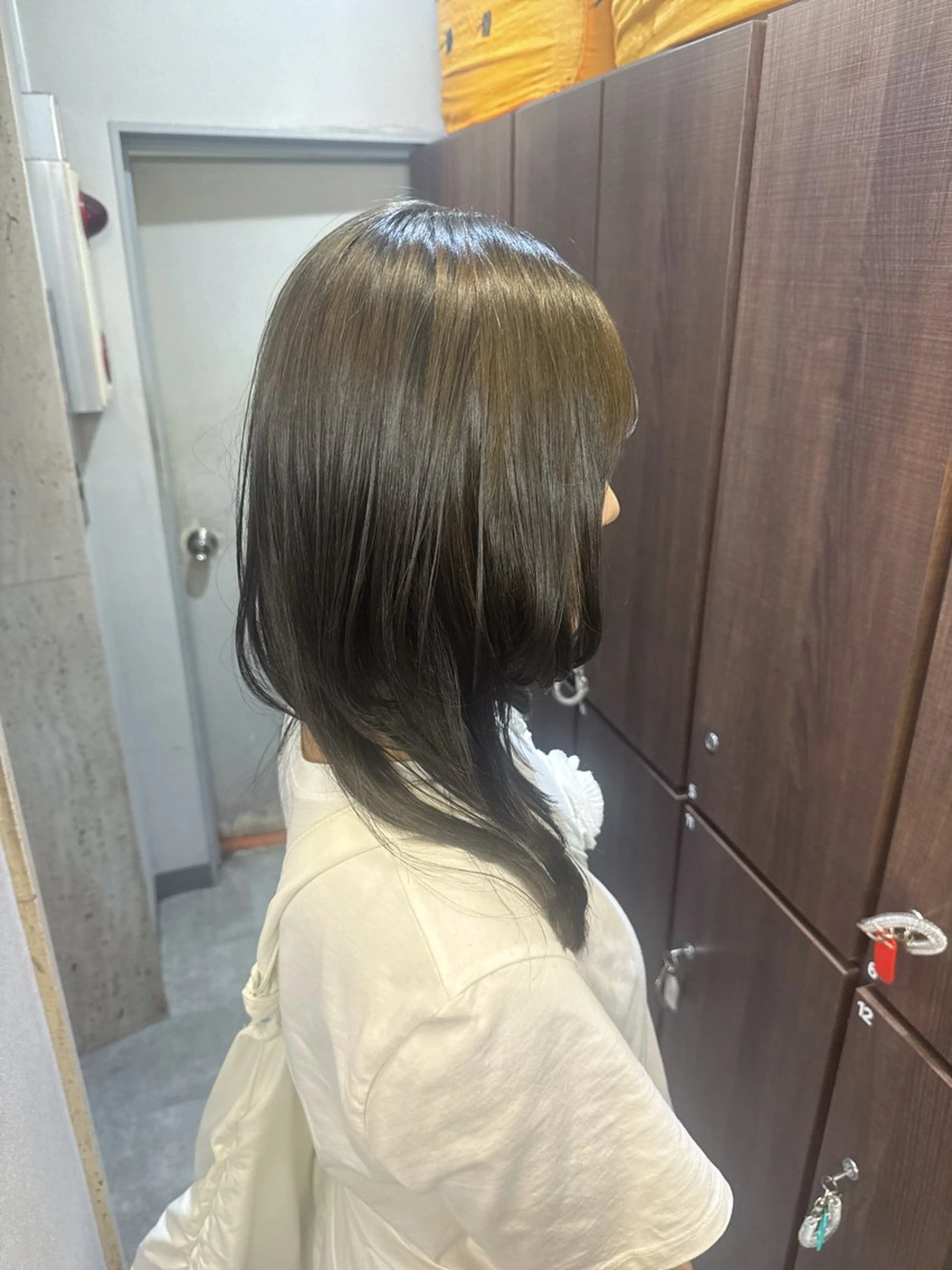 ミディアム ✩*Ayane*✩ うる艶カラー🫐のヘアスタイル