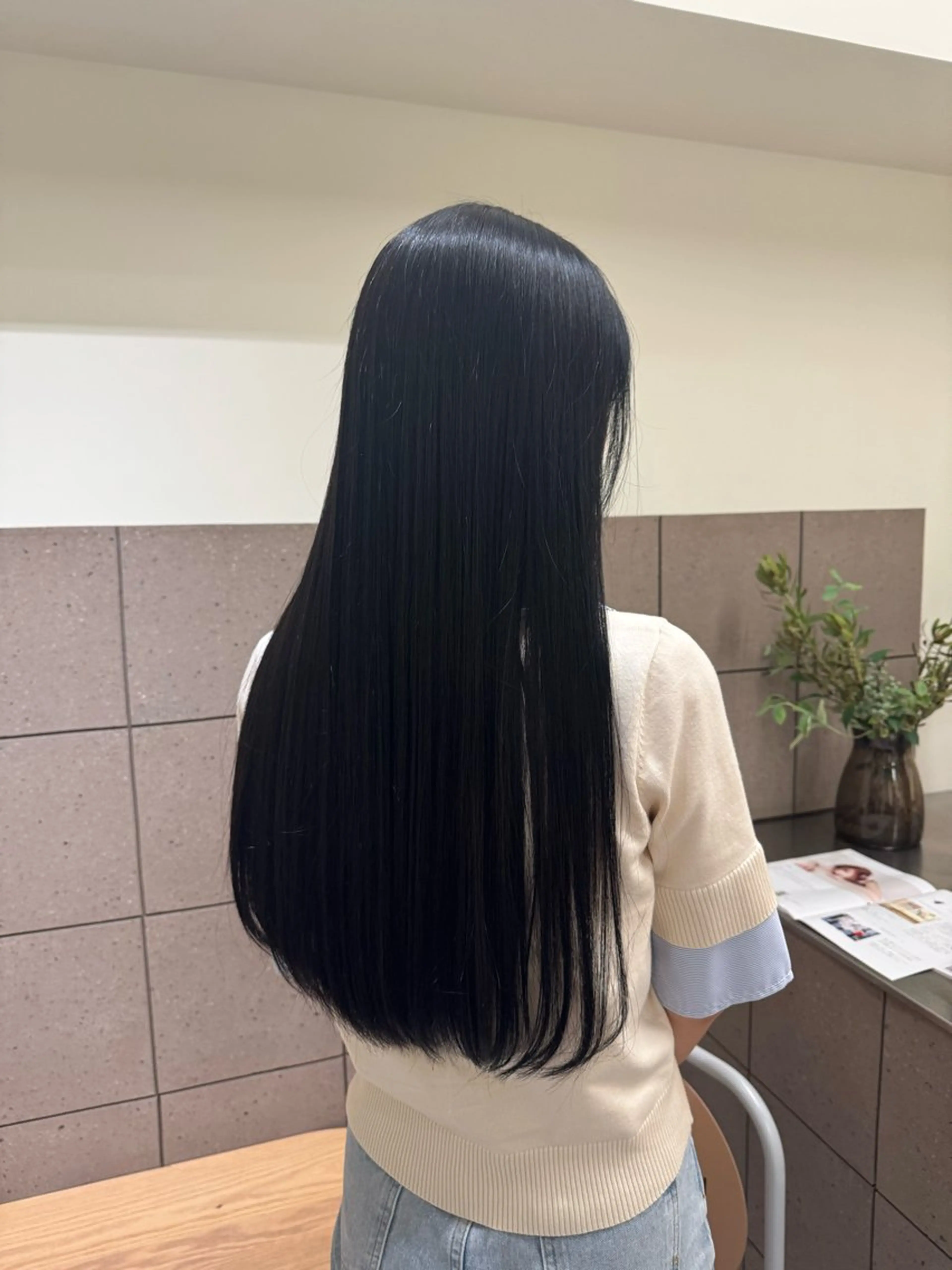 ロング カラー ヘアカラー トリートメント ゆうあ / HUI金山のヘアスタイル