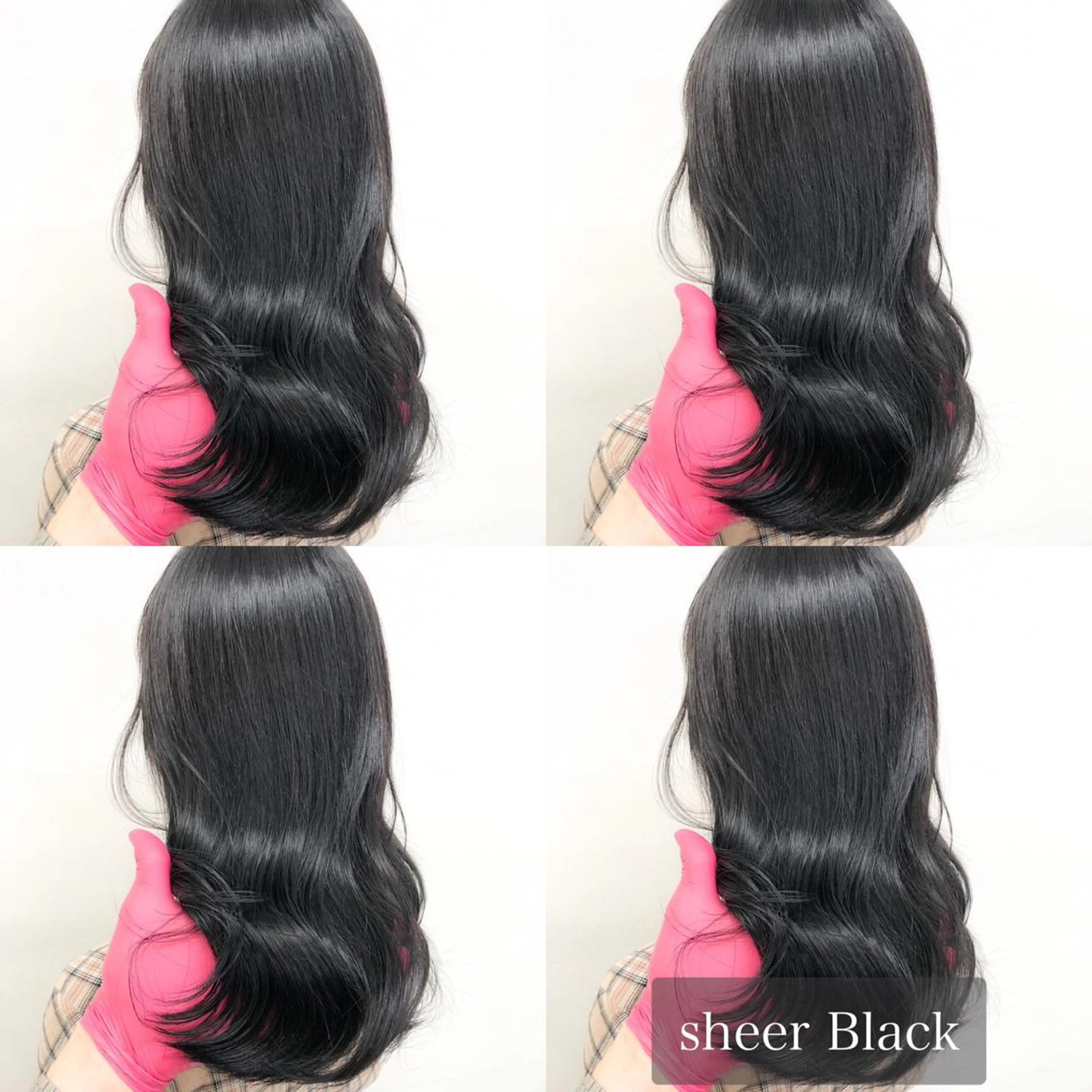 セミロング カラー カット ヘアカラー トリートメント 🌈ハイトーン×暗髪 🦄TAKUMI🦄のヘアスタイル