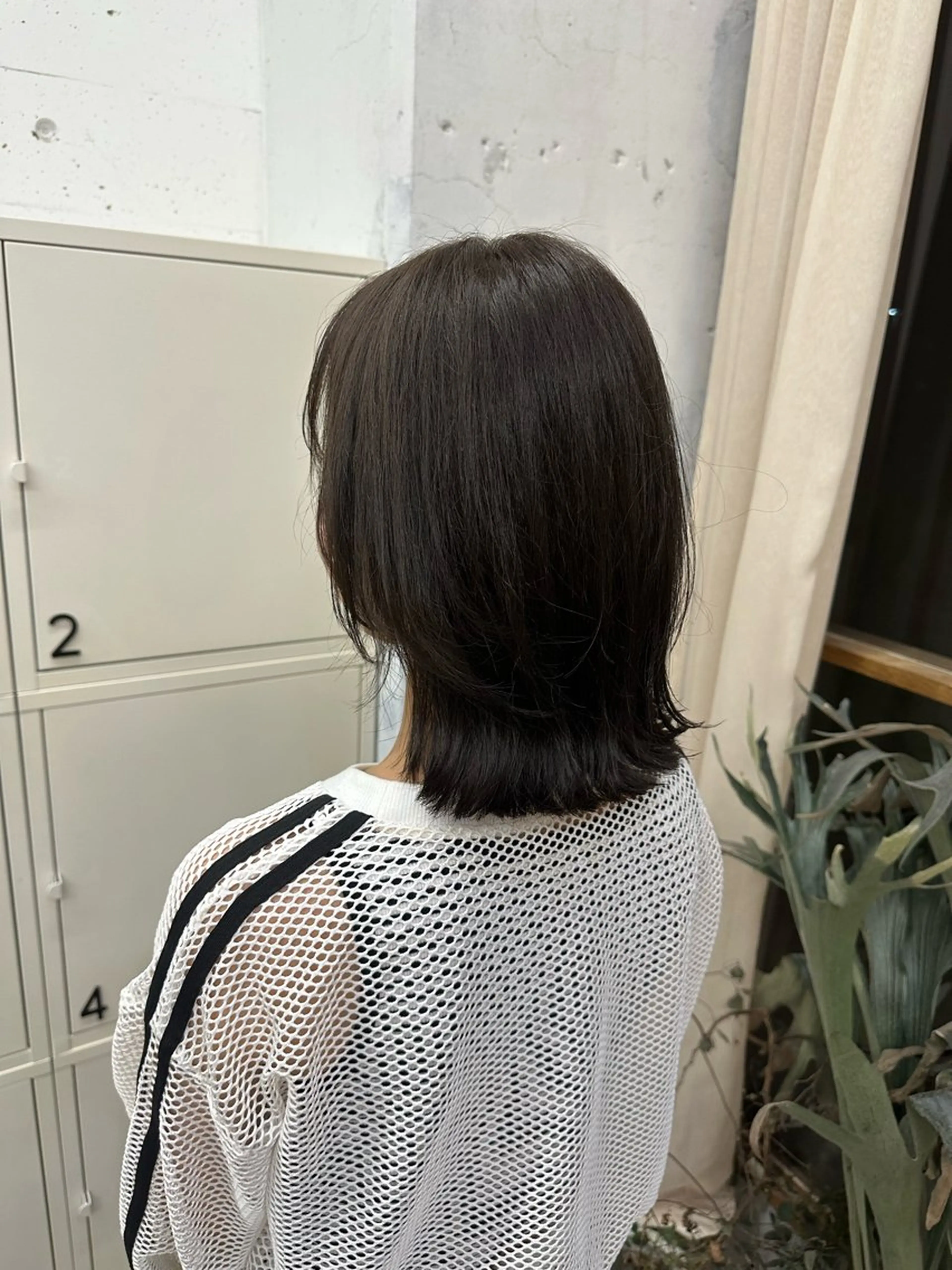 ミディアム カラー ヘアカラー MUKU ひかるのヘアスタイル