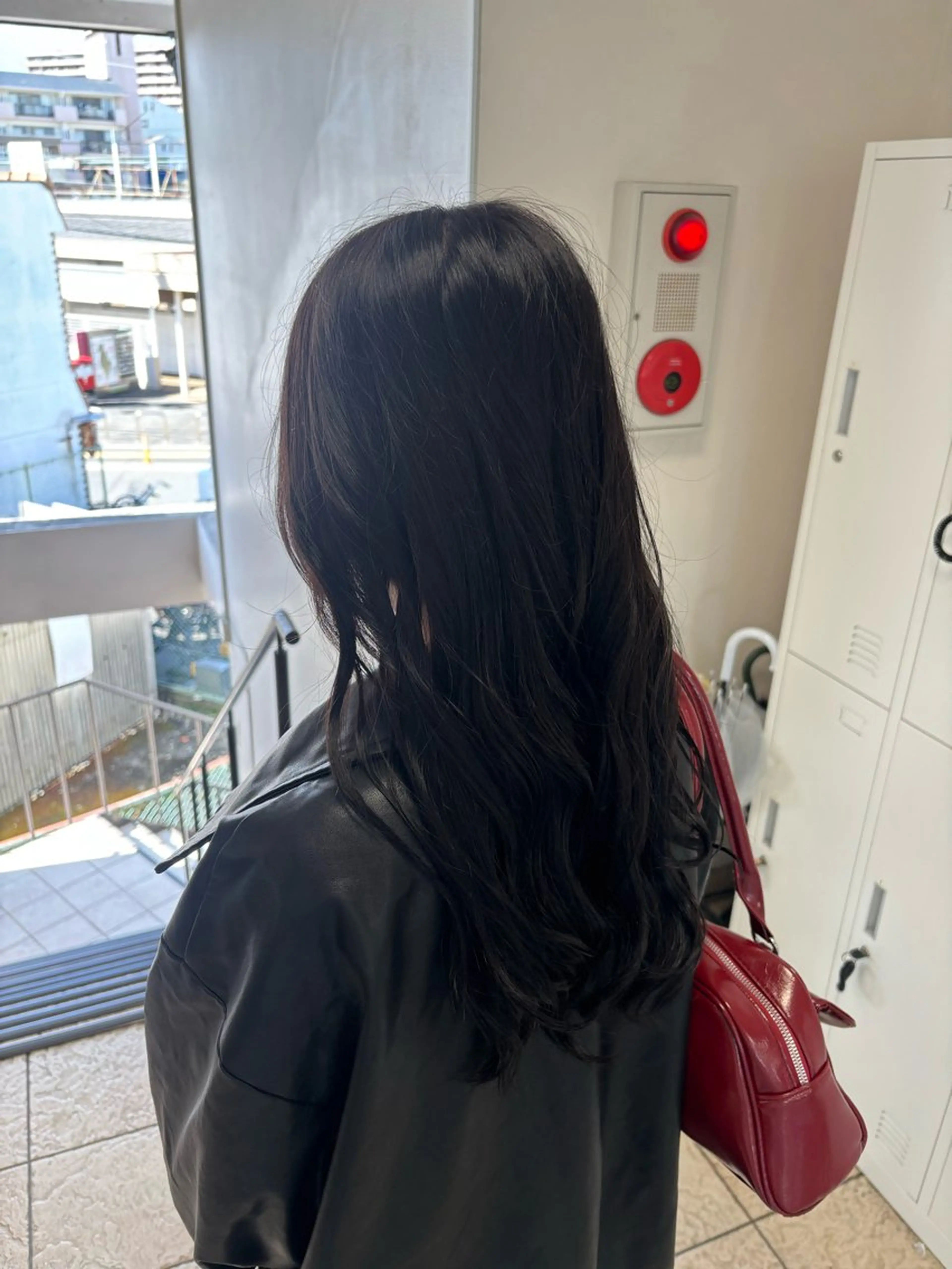 ロング ヘアカラー 石橋 未有のヘアスタイル