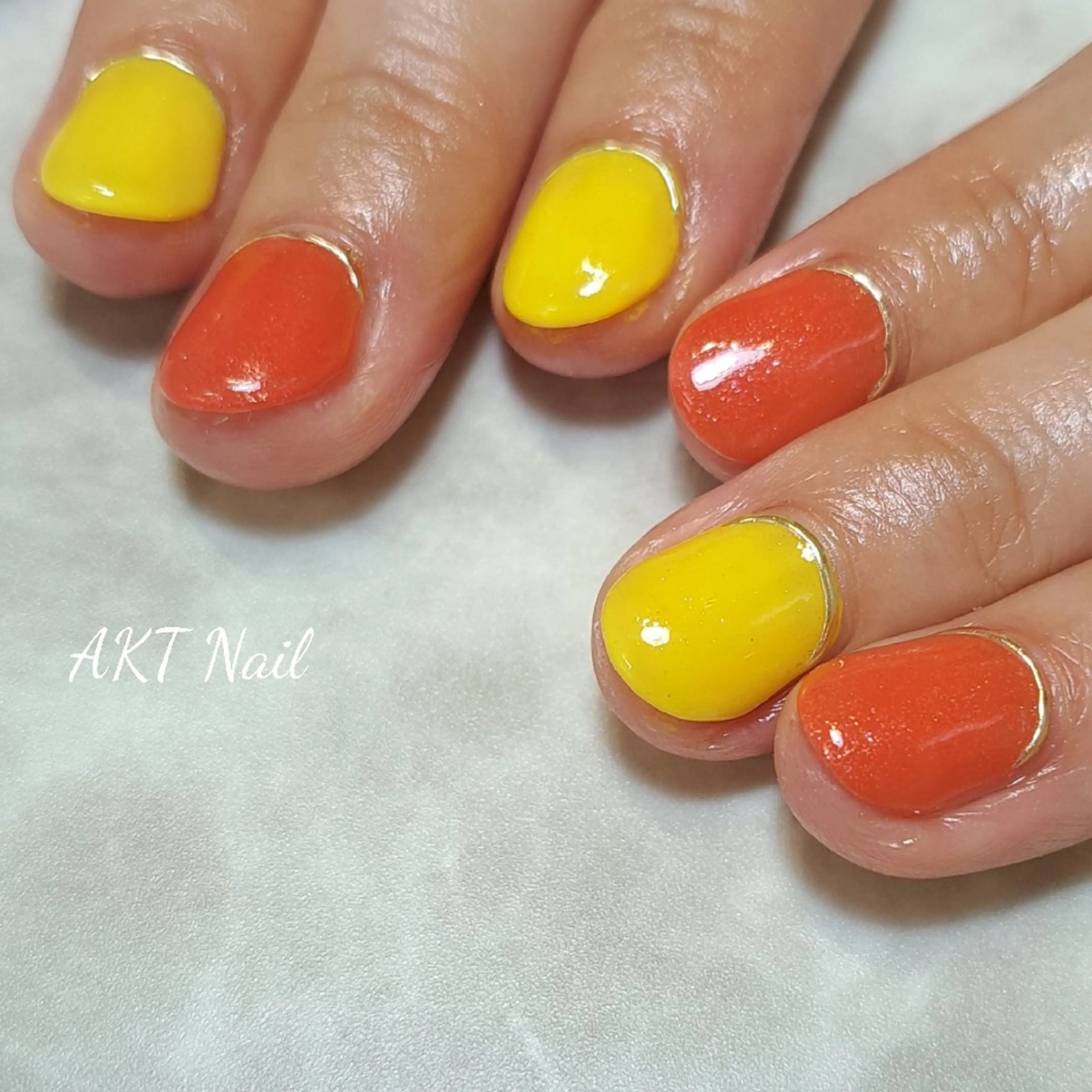 ネイル ハンドネイル AKT NAIL所属・AKT Beauty ドライヘッドスパのネイルデザイン