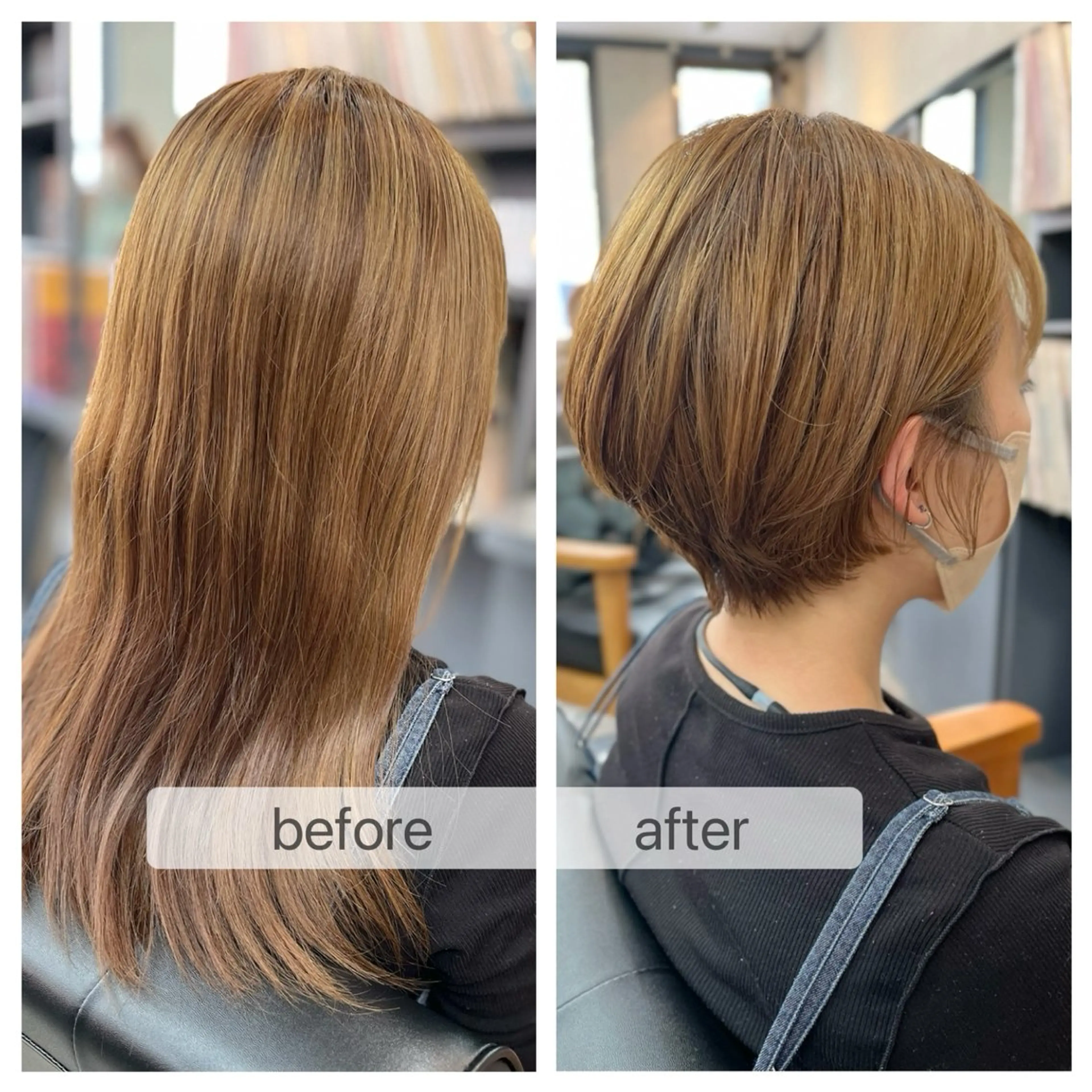 ショート ショートボブ 丸みショート ボブ ショートヘア 外ハネヘア カット 🌷ナチュラル/ 似合わせ🌷長岡のヘアスタイル